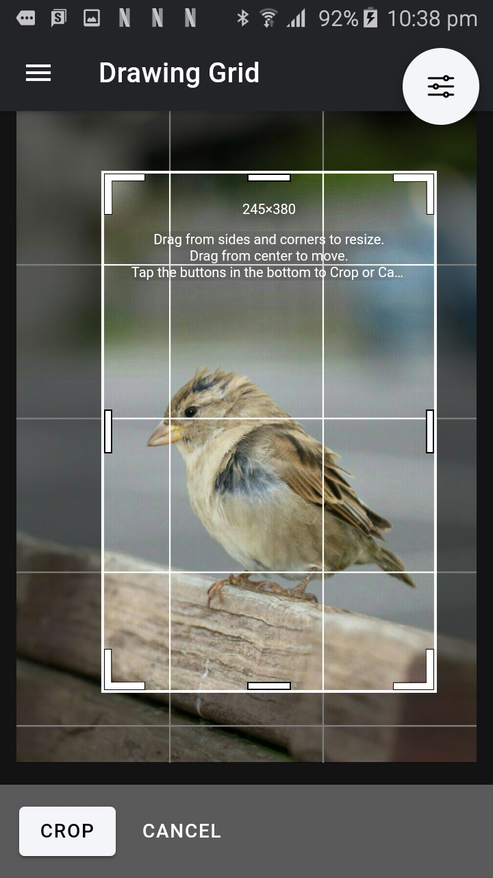 اسکرین شات 3 برنامه Drawing Grid