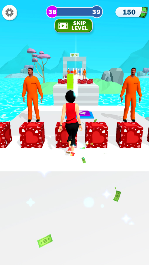 اسکرین شات 5 بازی Money Run Rich 3D Girl Game