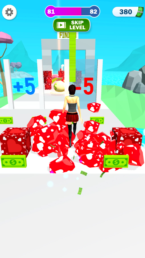 اسکرین شات 6 بازی Money Run Rich 3D Girl Game