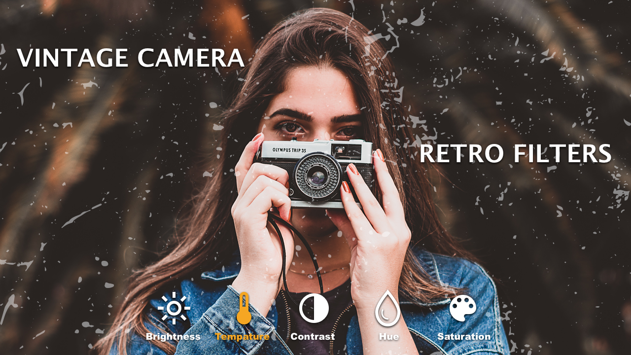 اسکرین شات 1 برنامه Vintage Cam - Retro Filter