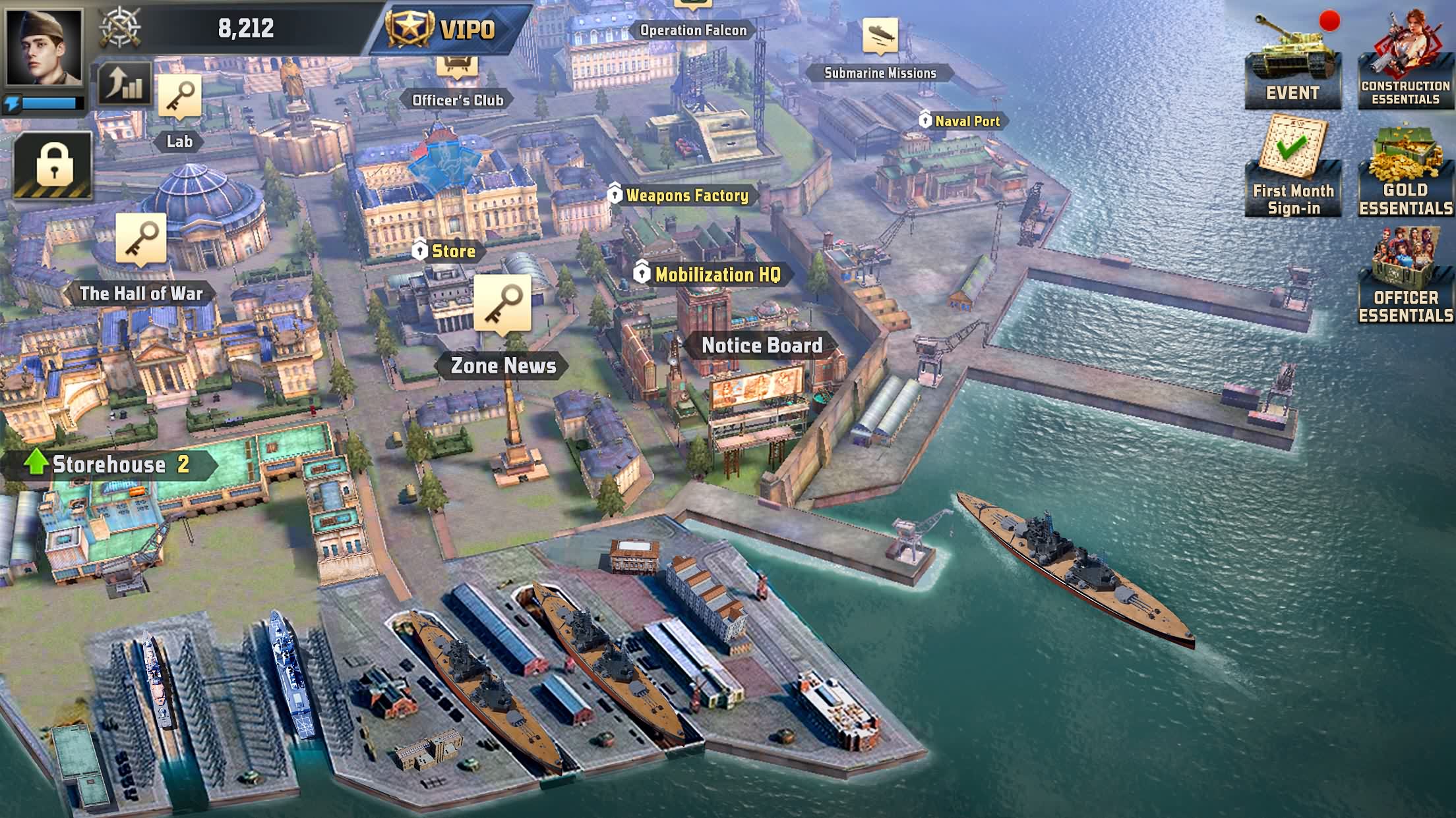 اسکرین شات 6 بازی Sea War: Raid