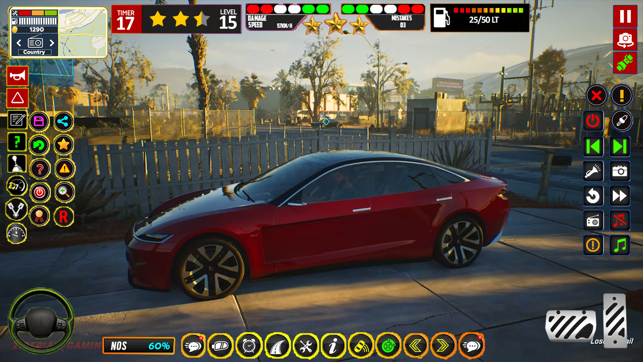 اسکرین شات 6 بازی Real Car City Driving Game 3D