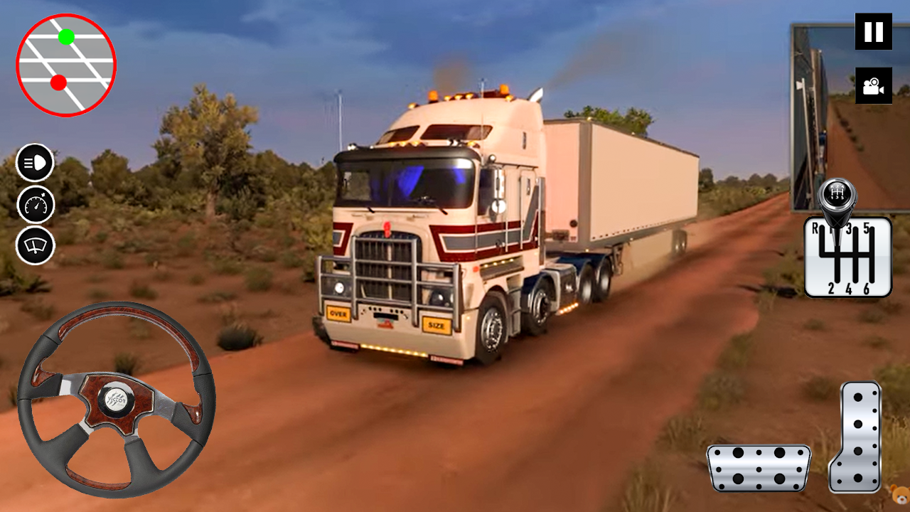 اسکرین شات 4 بازی World Truck Grand Transport 3D