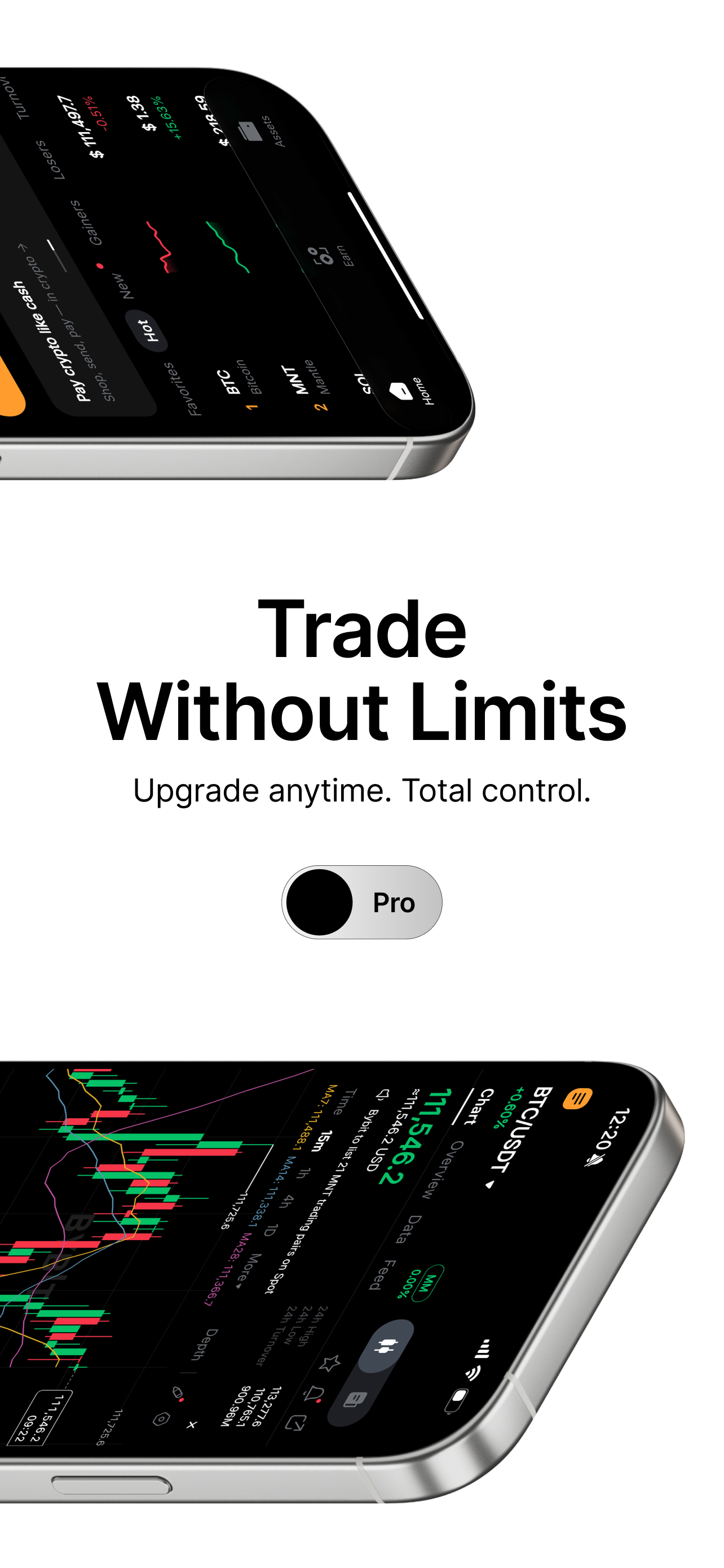 اسکرین شات 3 برنامه Bybit: Buy Bitcoin & Crypto