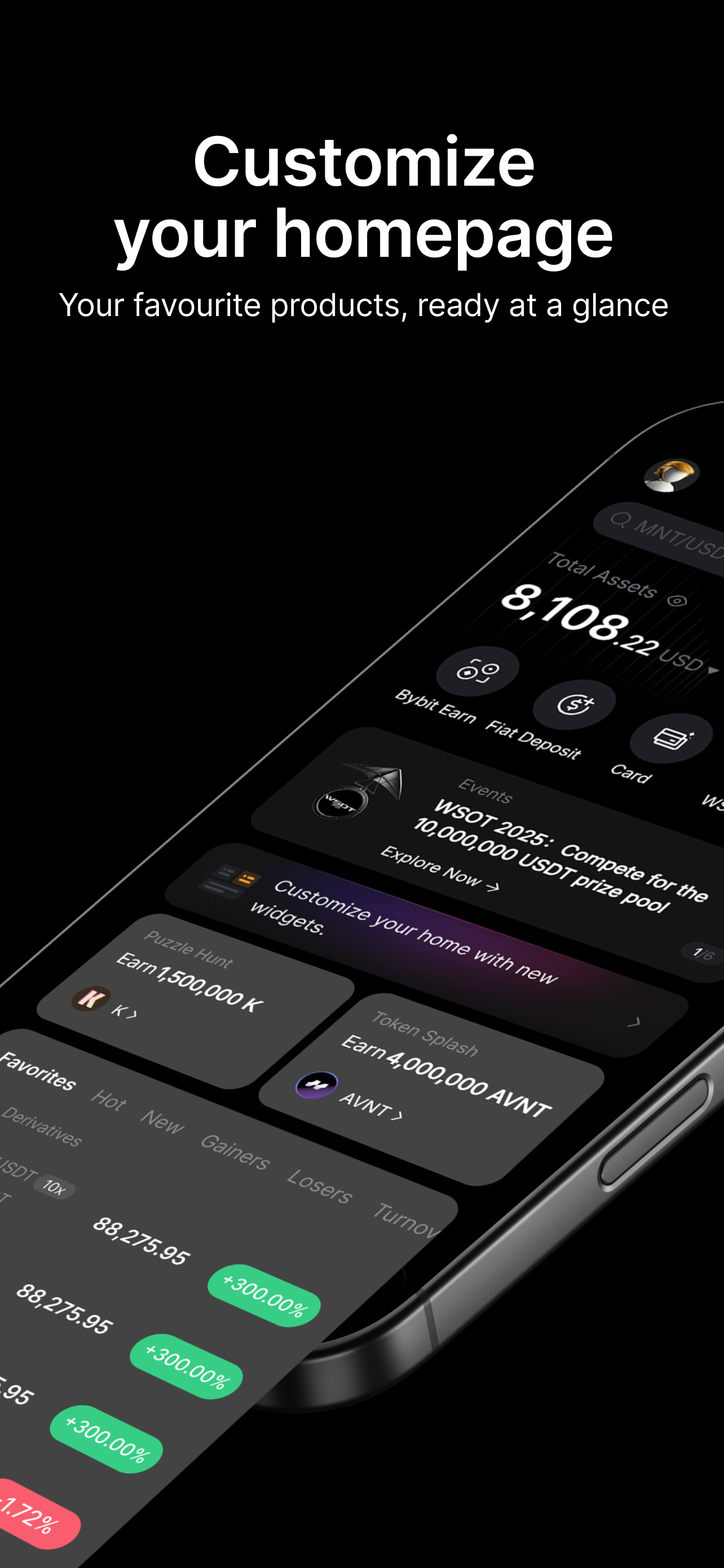 اسکرین شات 3 برنامه Bybit: Buy Bitcoin & Crypto