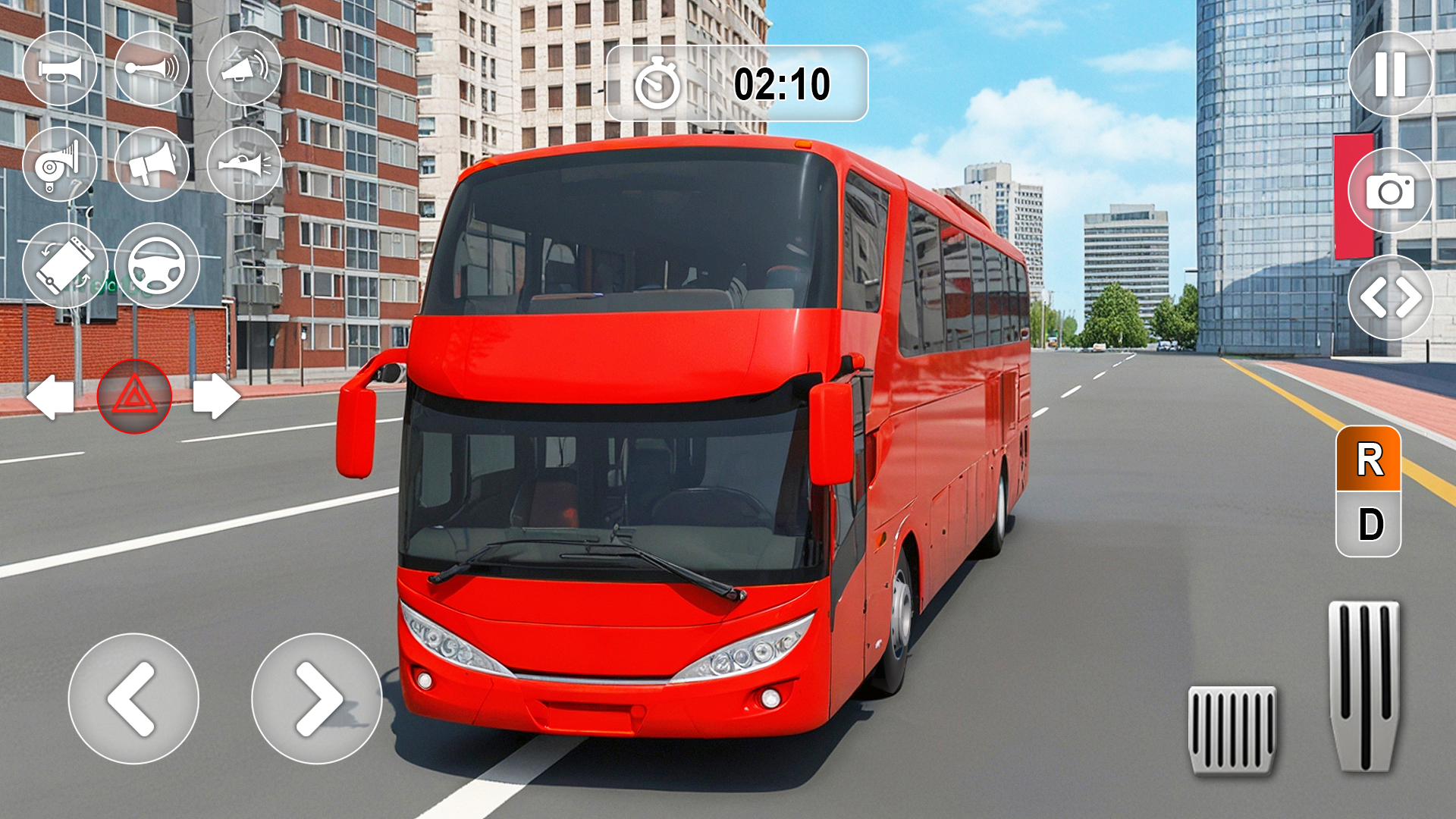 اسکرین شات 2 برنامه Bus Driving Games 3d Simulator