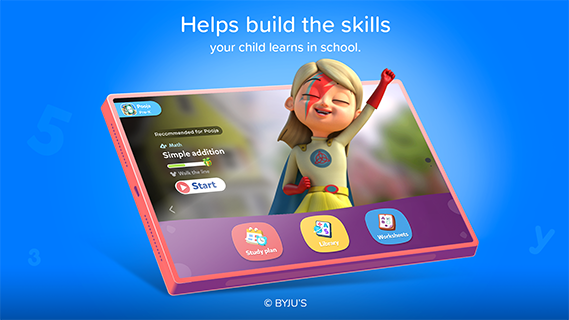اسکرین شات 3 برنامه BYJU'S Early Learn