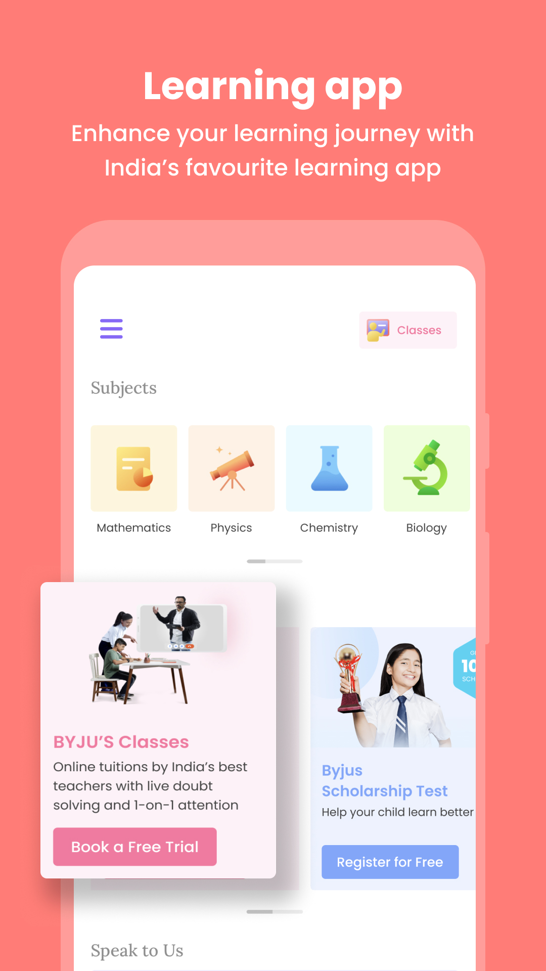 اسکرین شات 3 برنامه BYJU'S – The Learning App