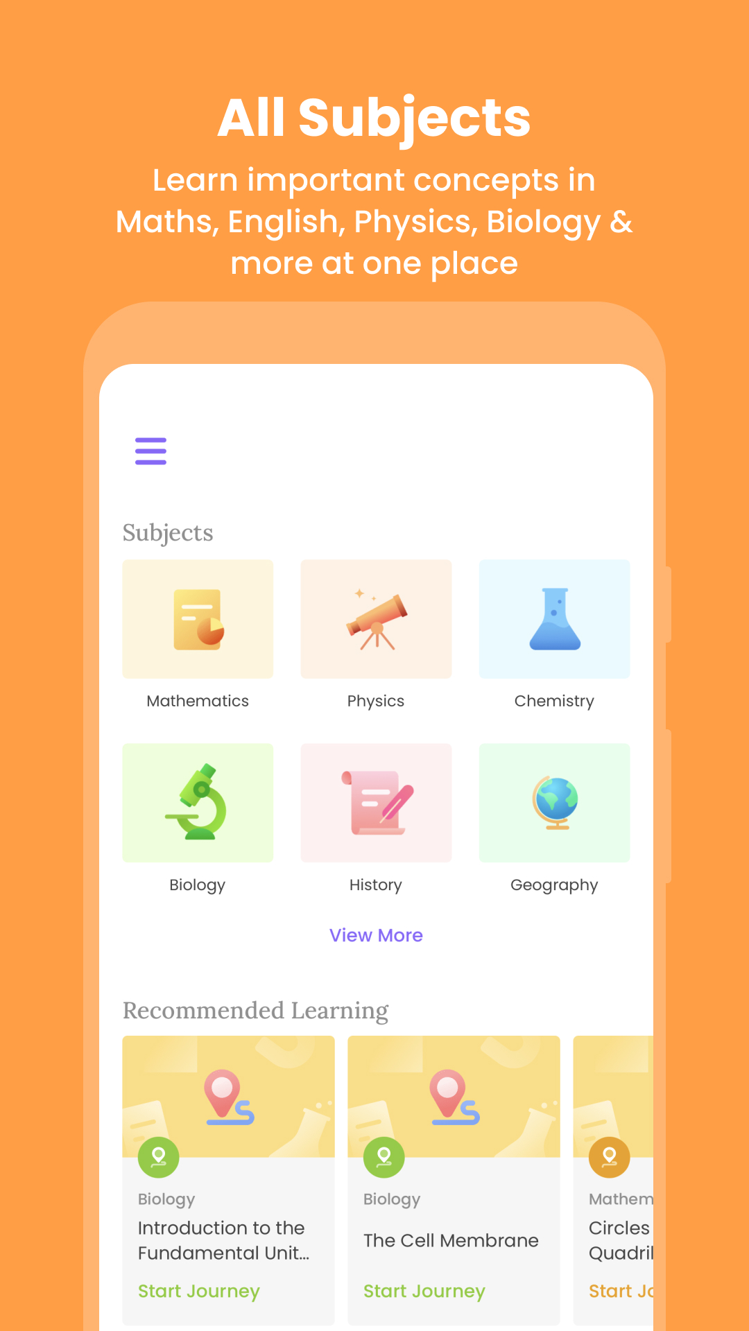 اسکرین شات 2 برنامه BYJU'S – The Learning App