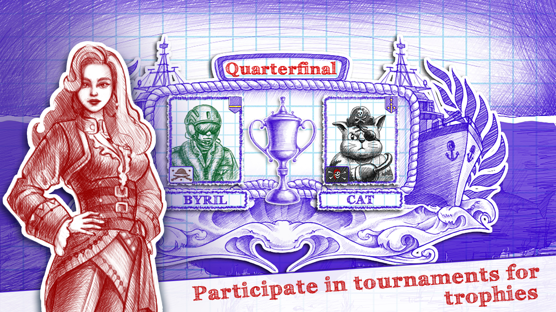 اسکرین شات 6 بازی Sea battle 2: Warship Online