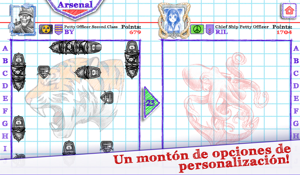 اسکرین شات 3 بازی Batalla Naval 2: Barcos