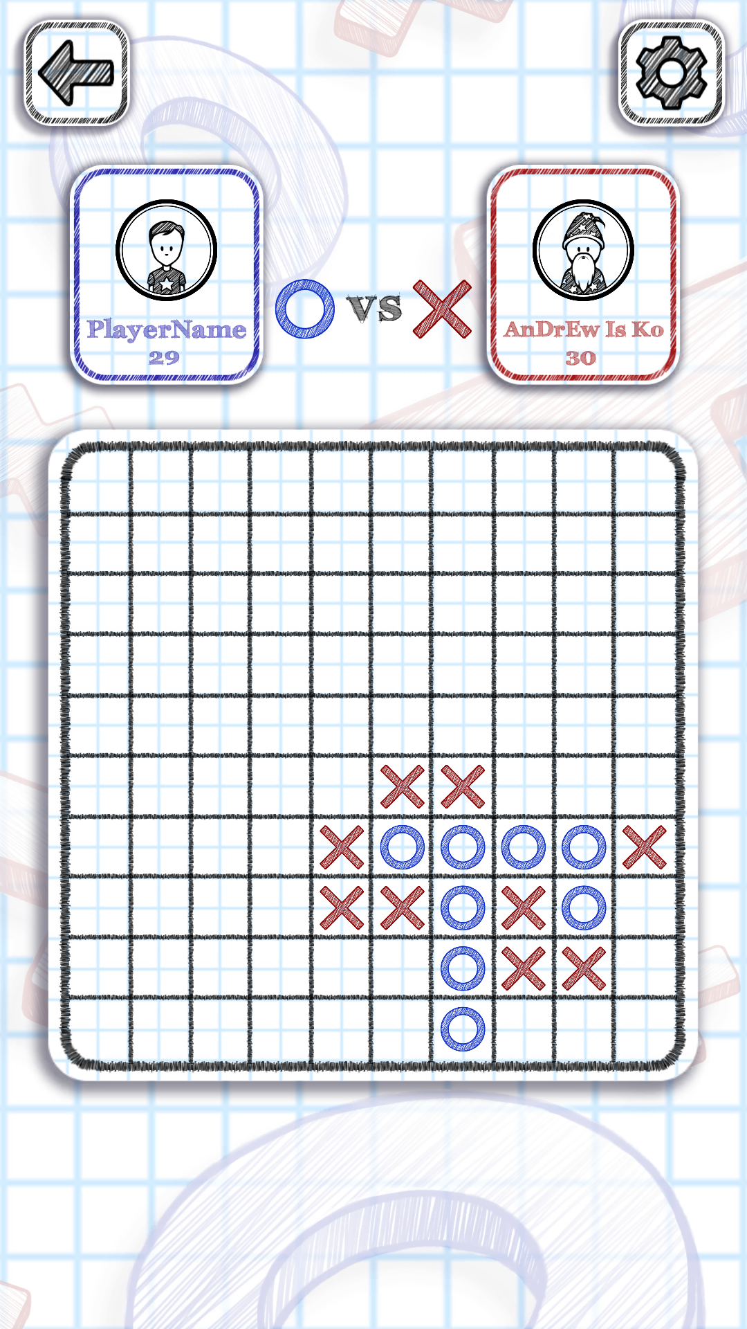 اسکرین شات 6 بازی Tic Tac Toe 2
