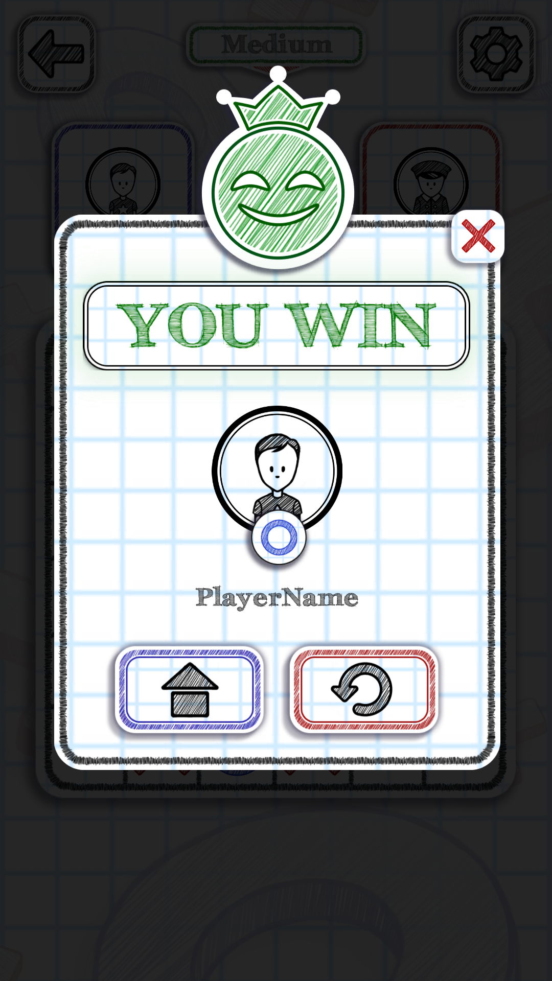 اسکرین شات 8 بازی Tic Tac Toe 2