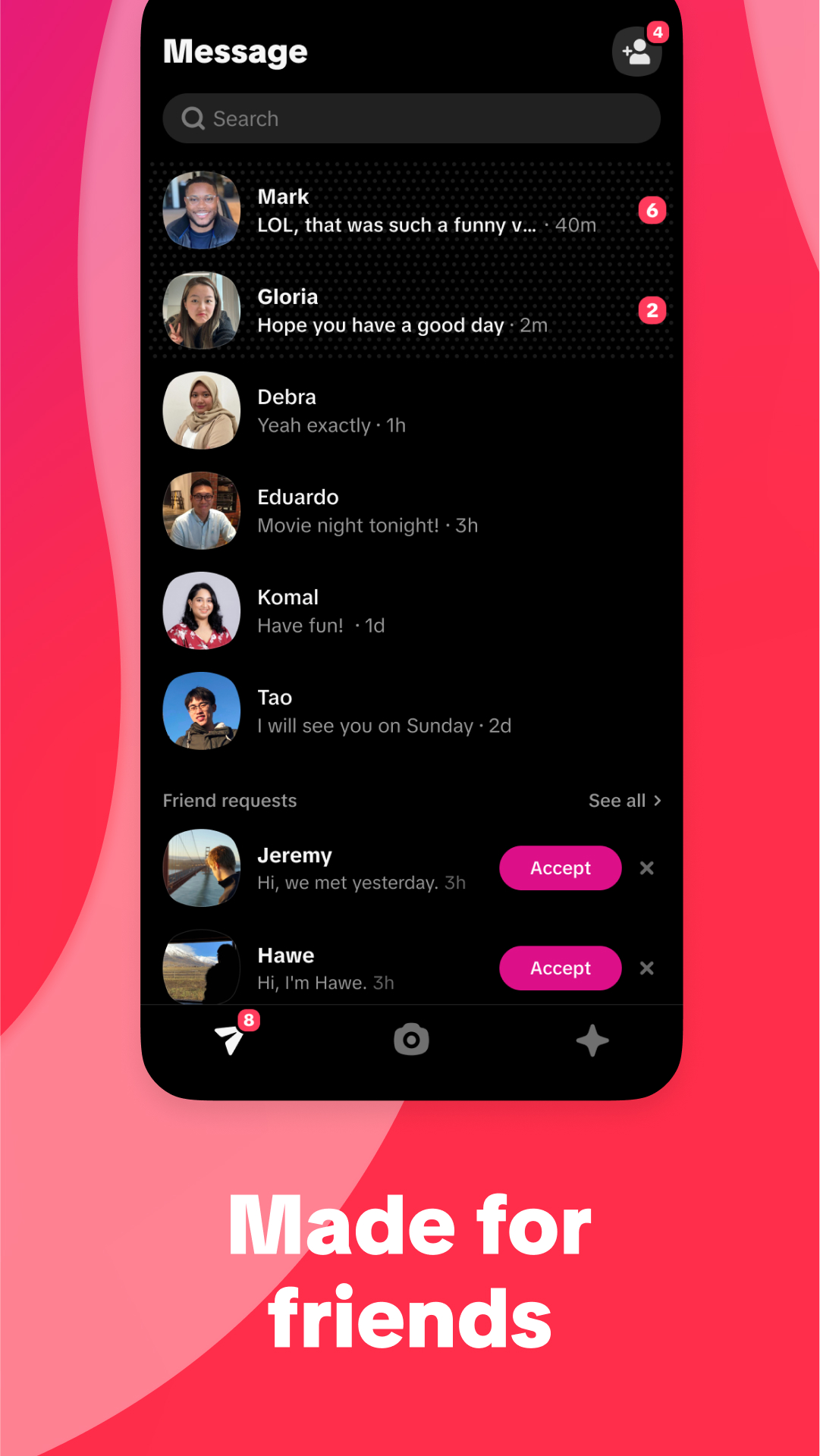 اسکرین شات 2 برنامه Whee
