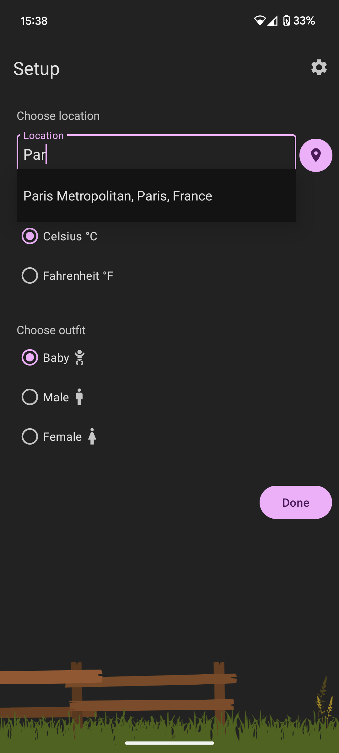 اسکرین شات 2 برنامه Weather Outfit: What to Wear