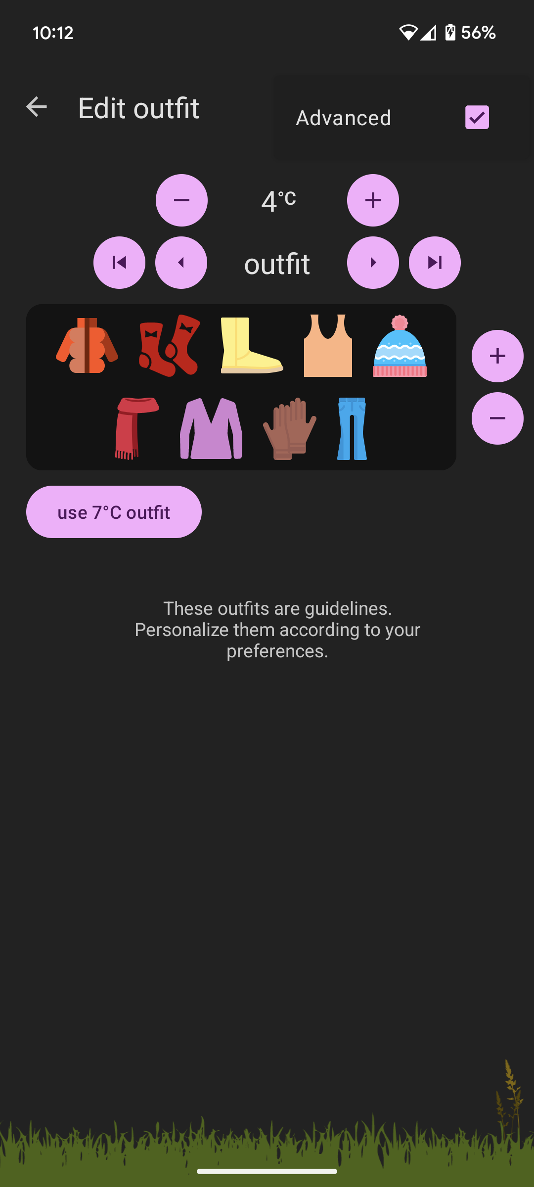 اسکرین شات برنامه Weather Outfit: What to Wear 7
