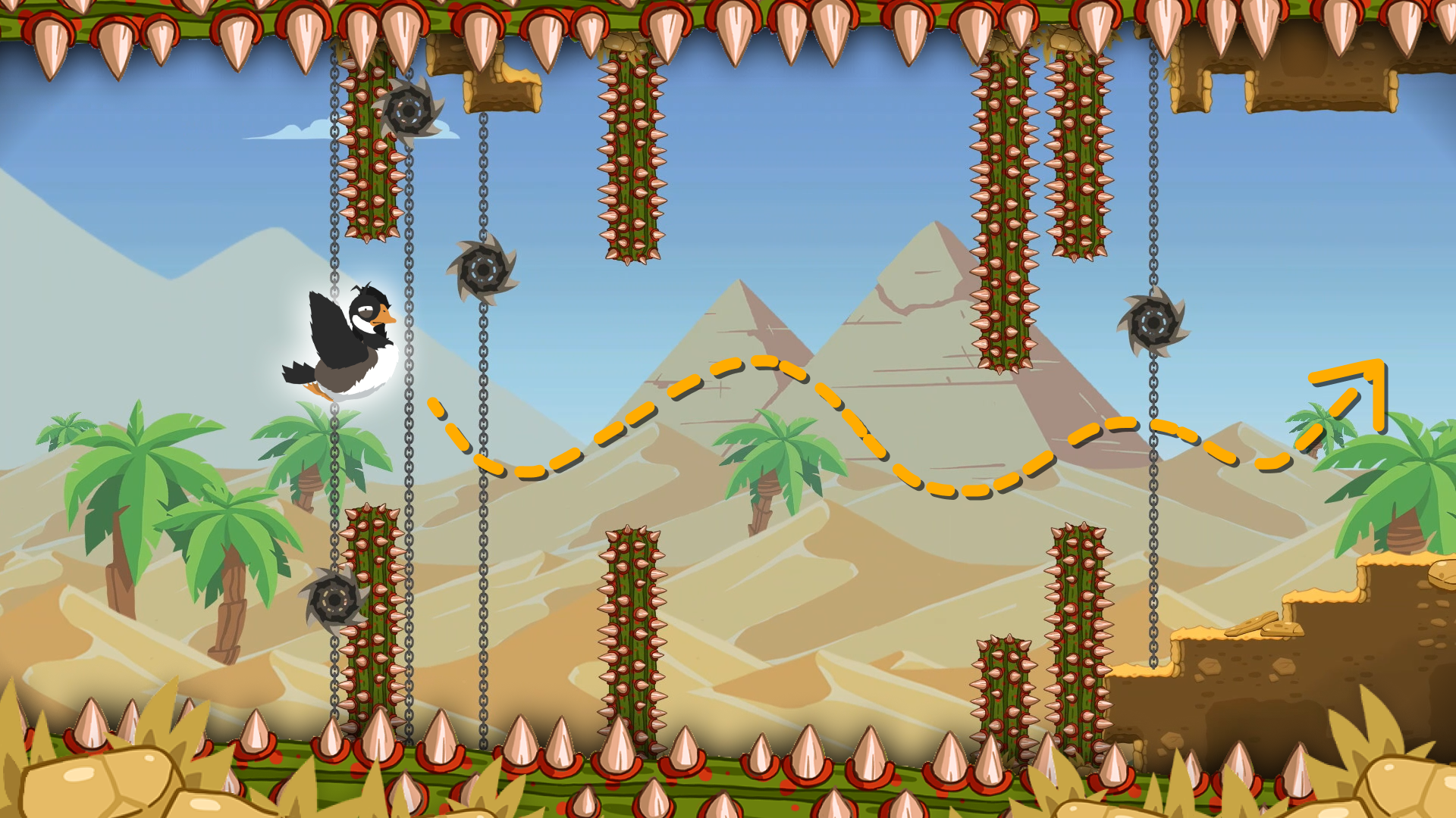 اسکرین شات 3 بازی Tap Tap Goose