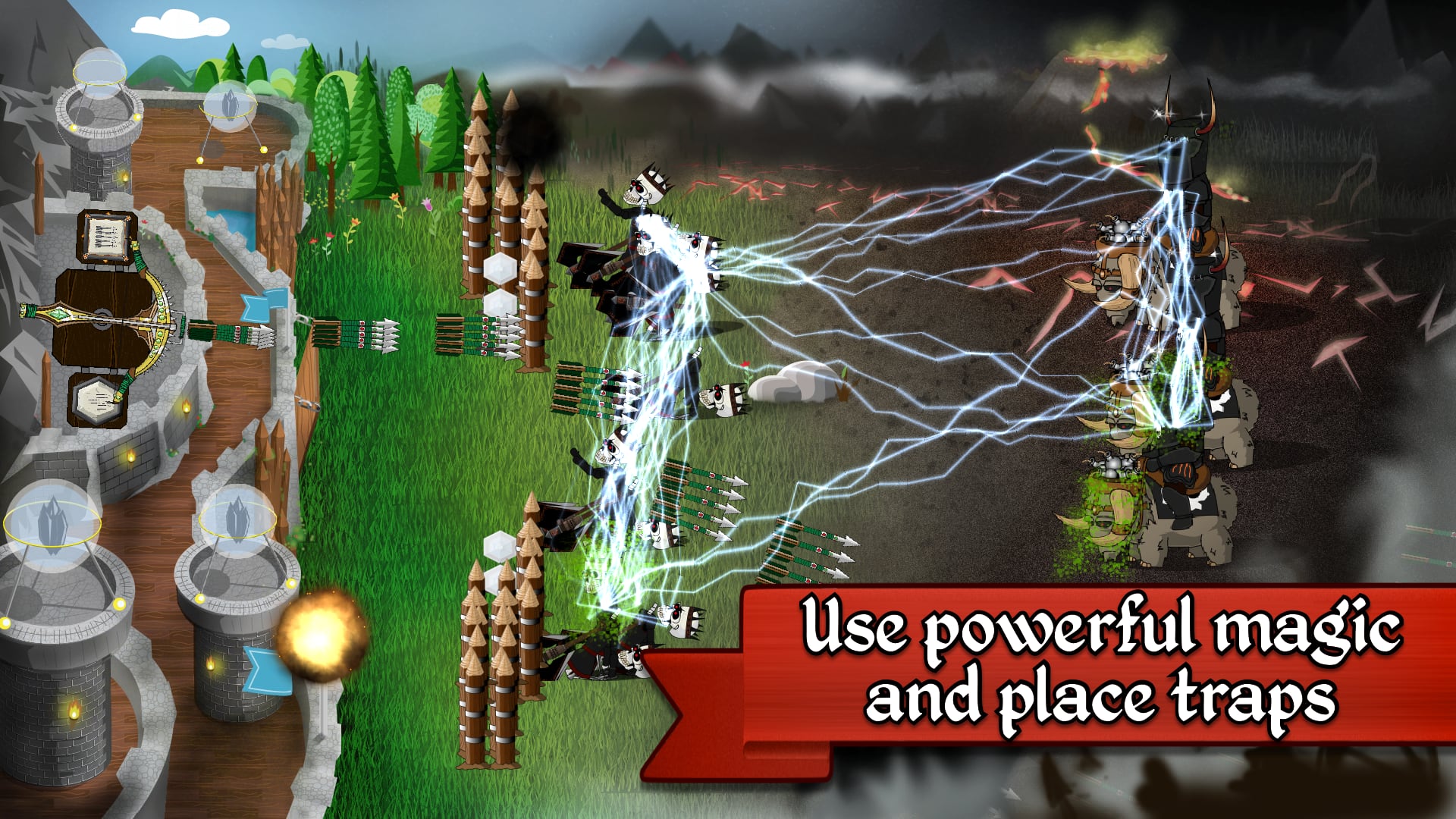 اسکرین شات 4 بازی Grim Defender: Castle Defense