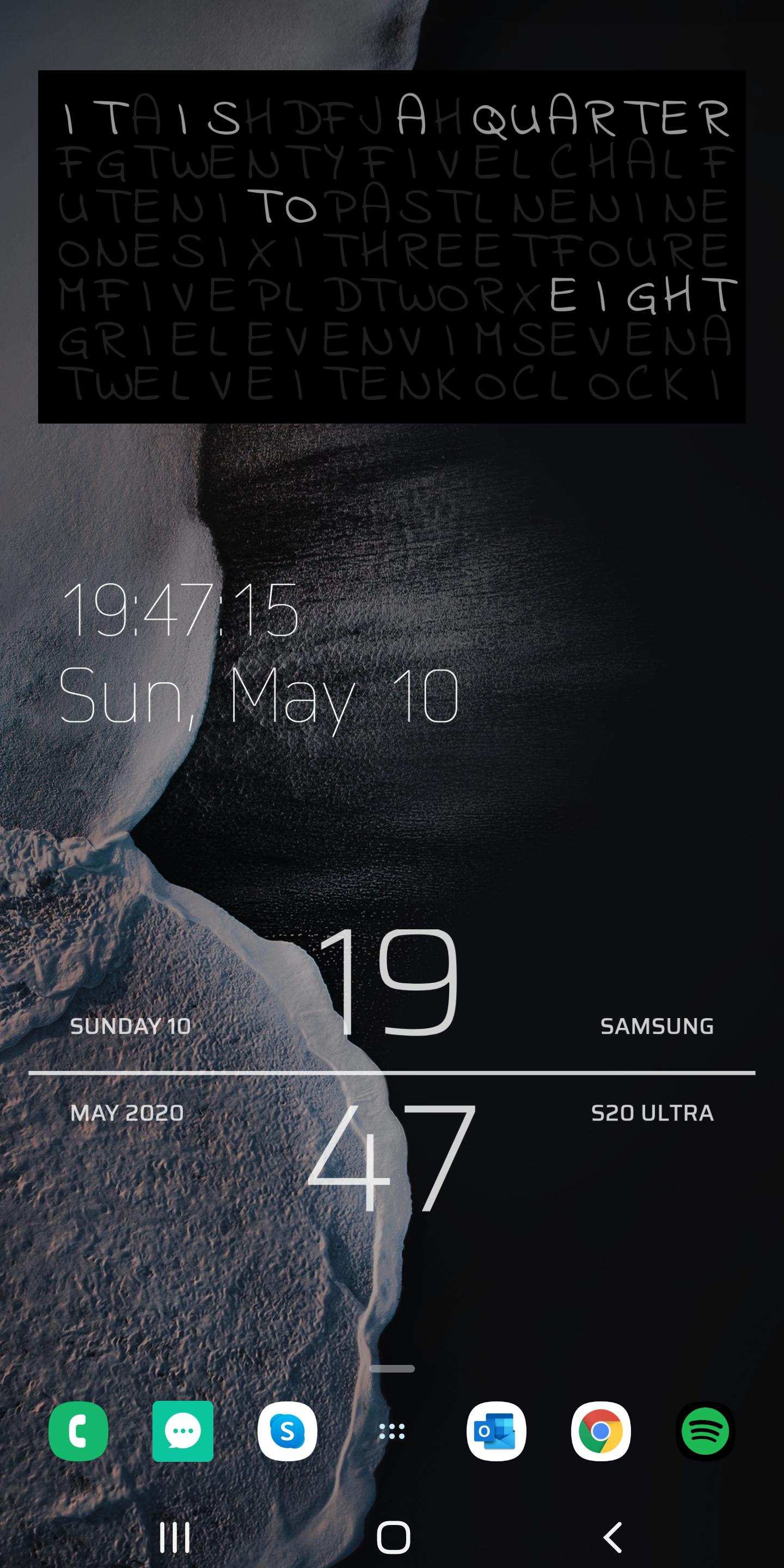 اسکرین شات 7 برنامه Android Clock Widgets