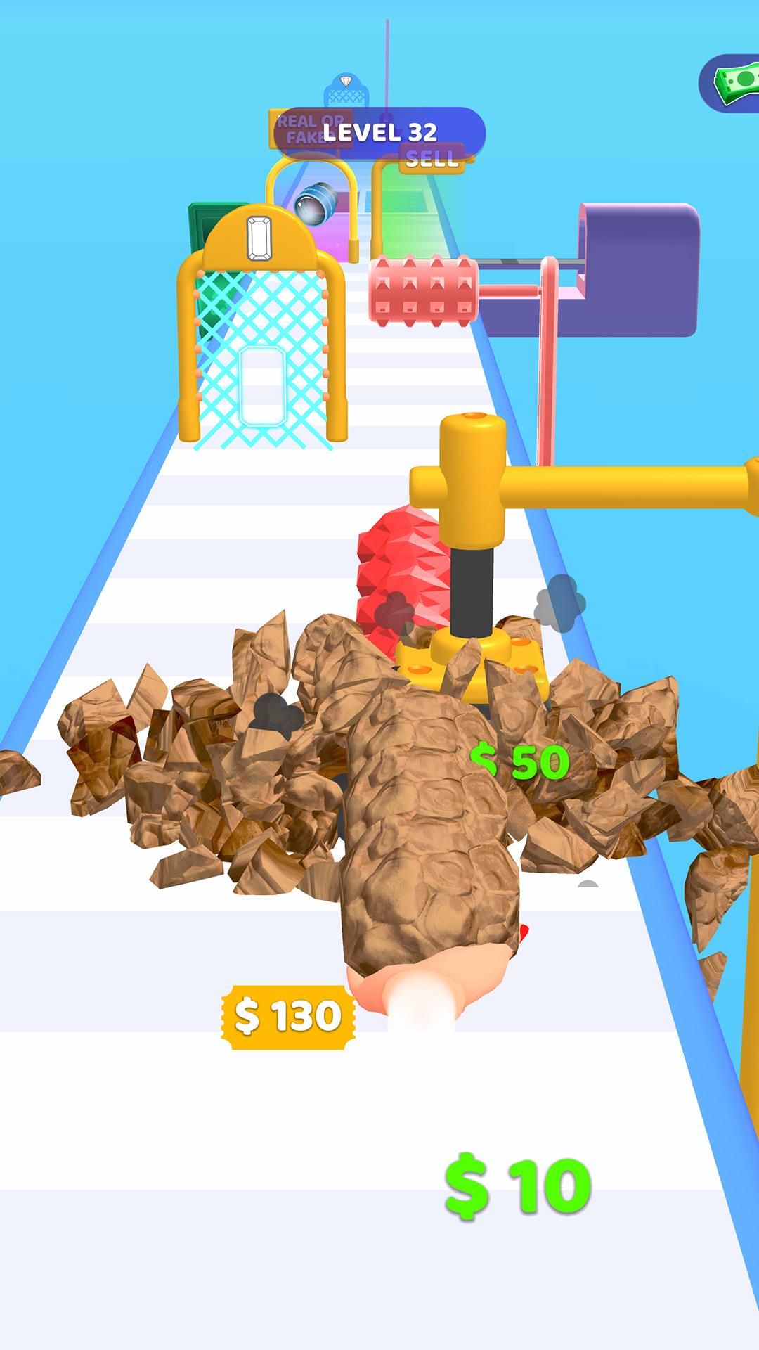 اسکرین شات 1 بازی Gem Stack