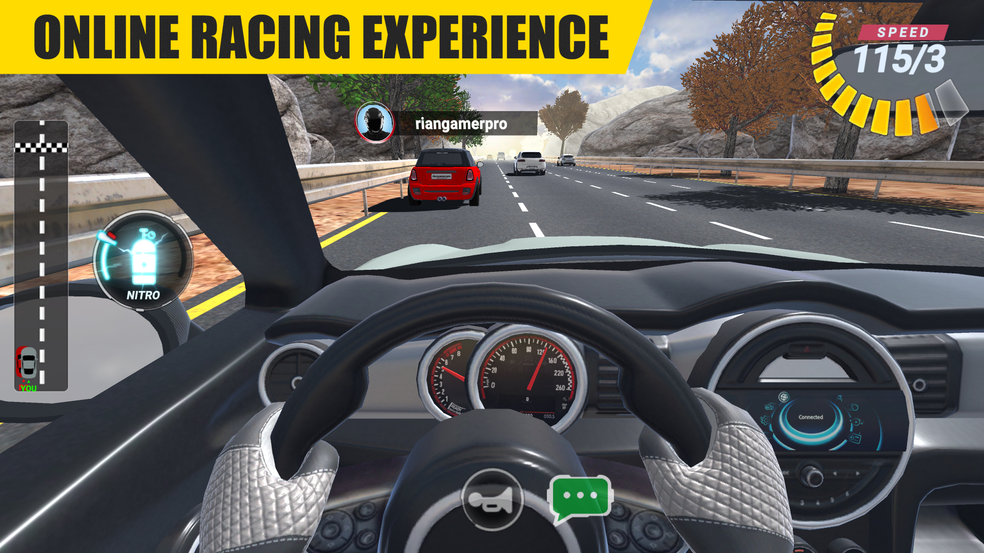 اسکرین شات 1 بازی Racing Online:Car Driving Game