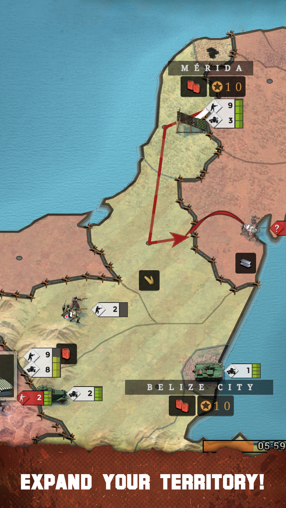 اسکرین شات 6 بازی Supremacy: Call of War 1942