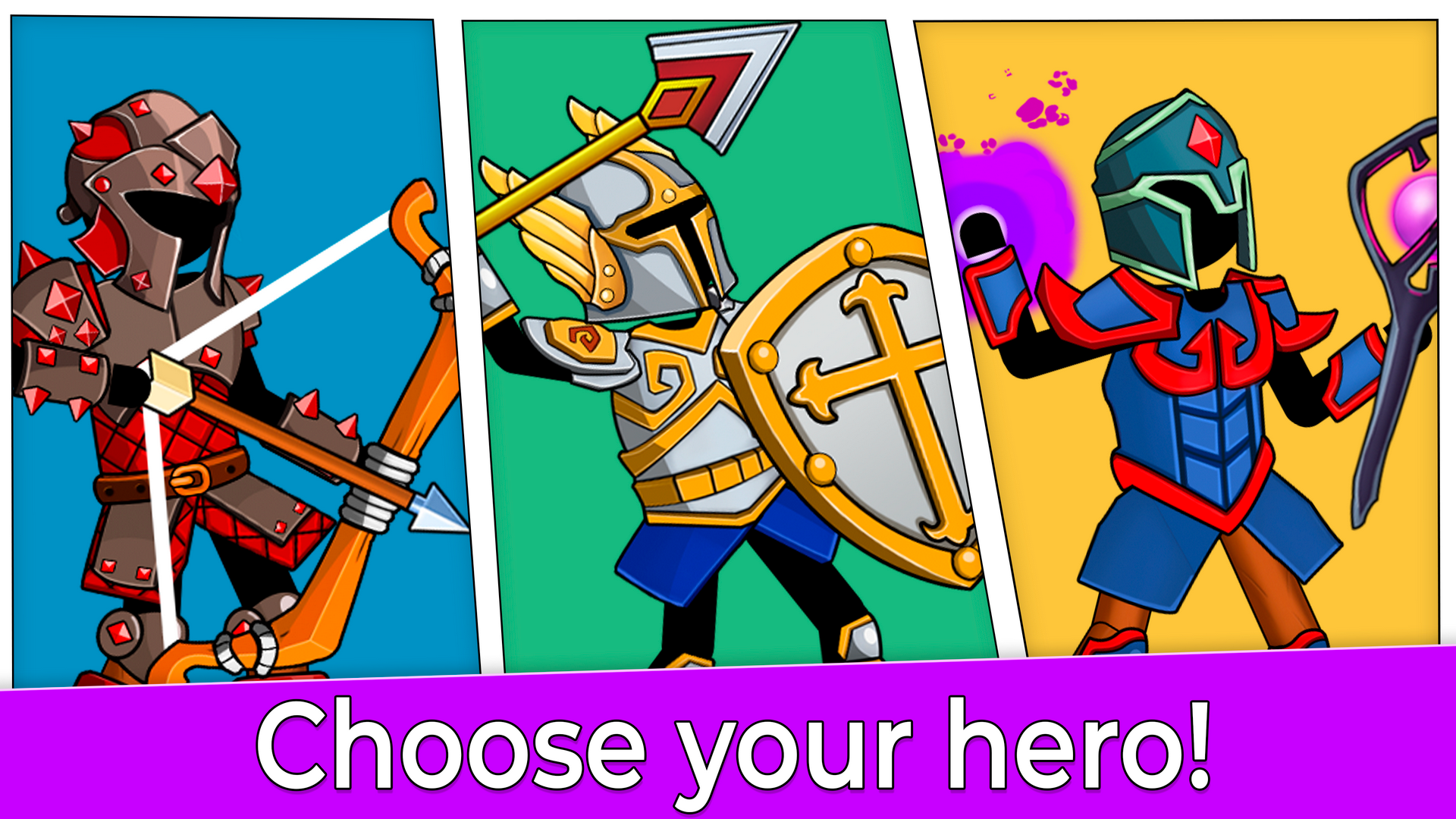 اسکرین شات 3 بازی The Archers 2: Stickman Game