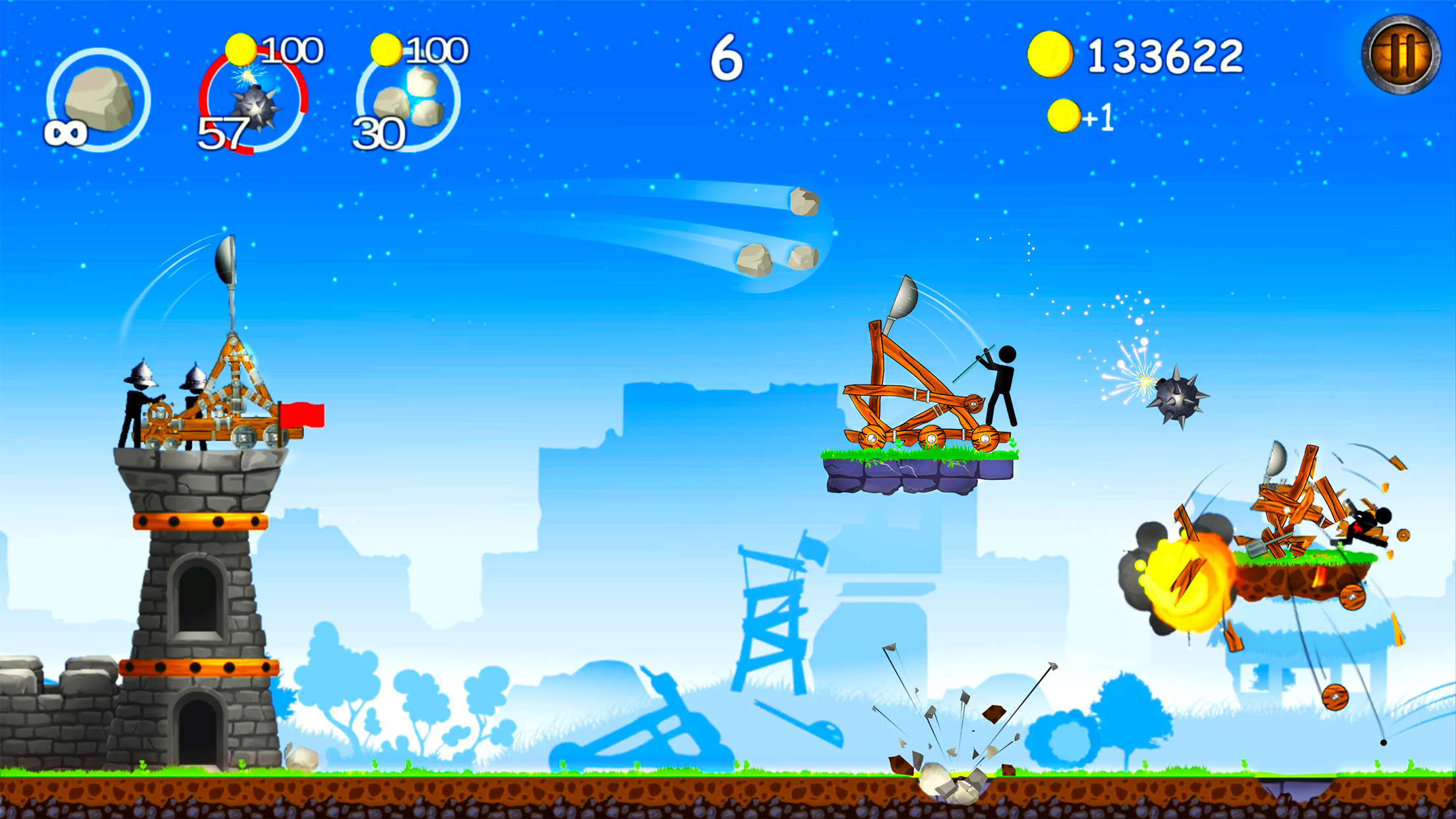 اسکرین شات 2 بازی The Catapult