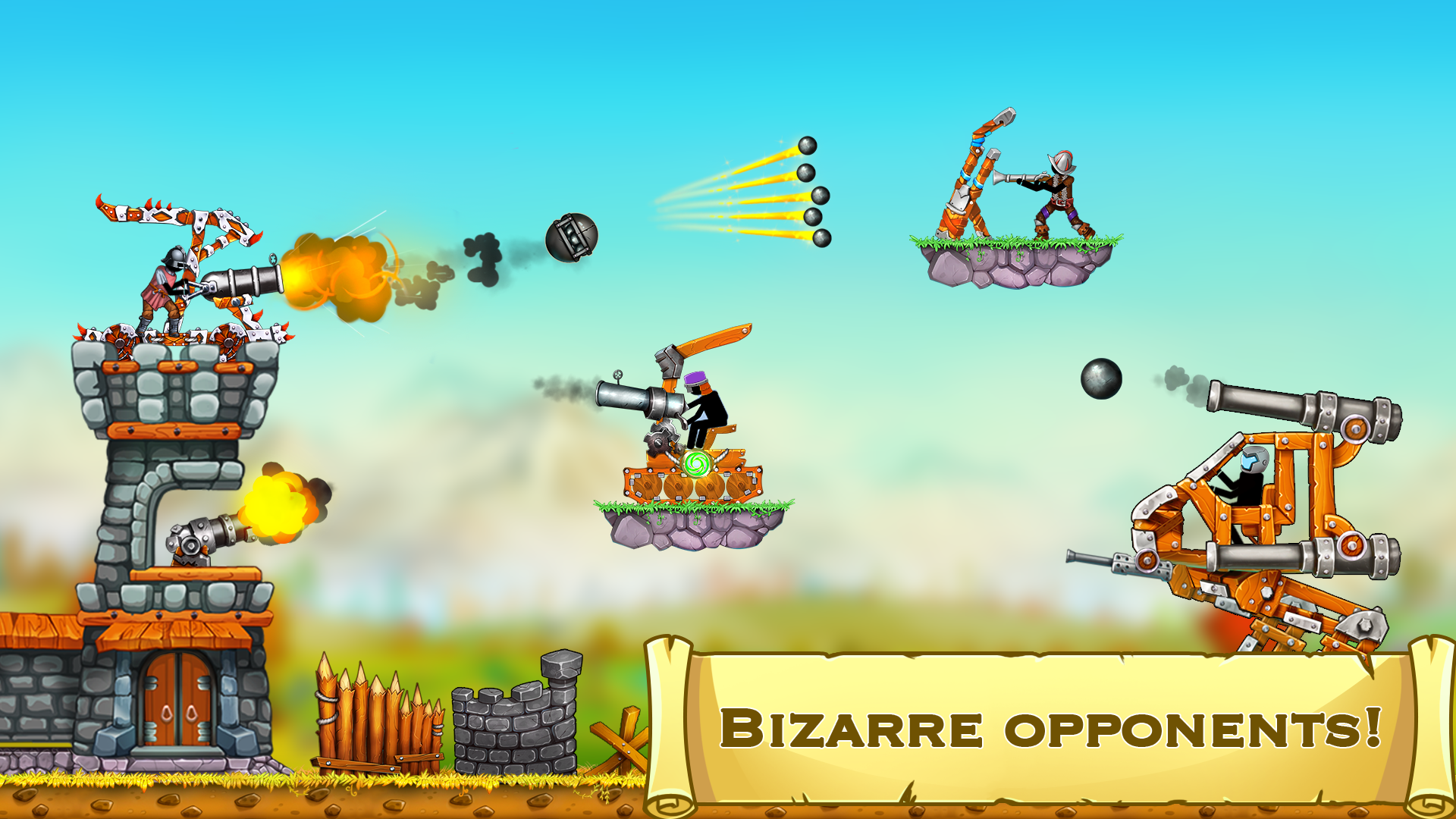 اسکرین شات 3 بازی The Catapult 2 : bone masters