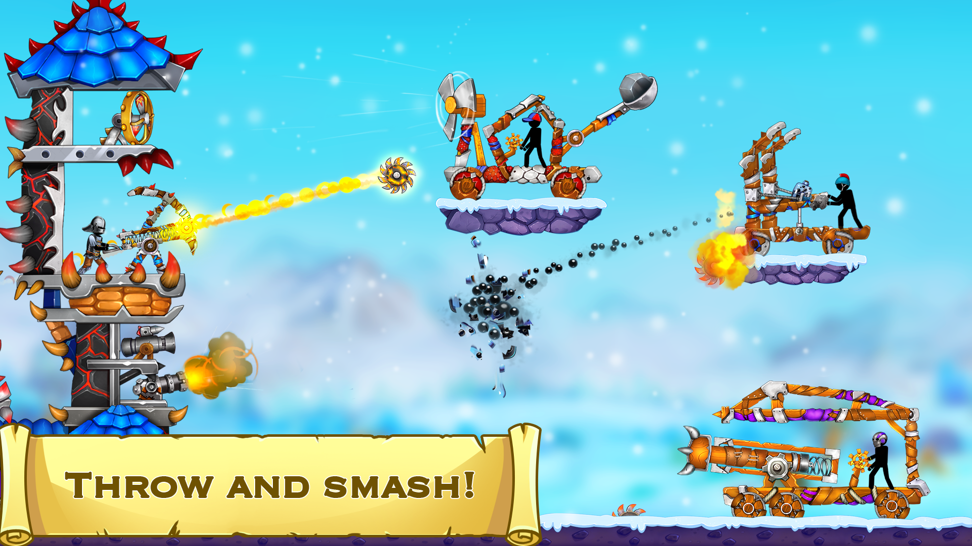 اسکرین شات 6 بازی The Catapult 2 : bone masters