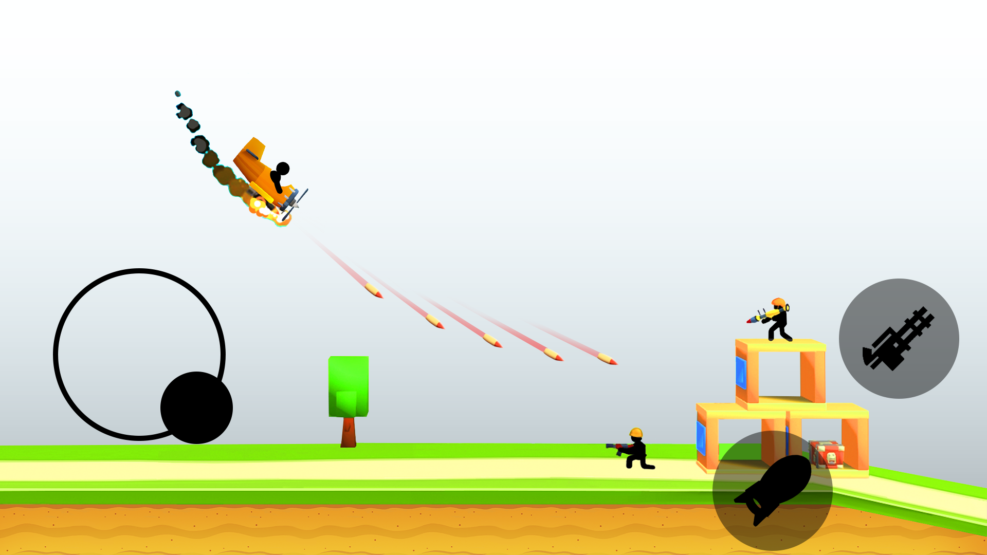 اسکرین شات 1 بازی The Planes: sky bomber