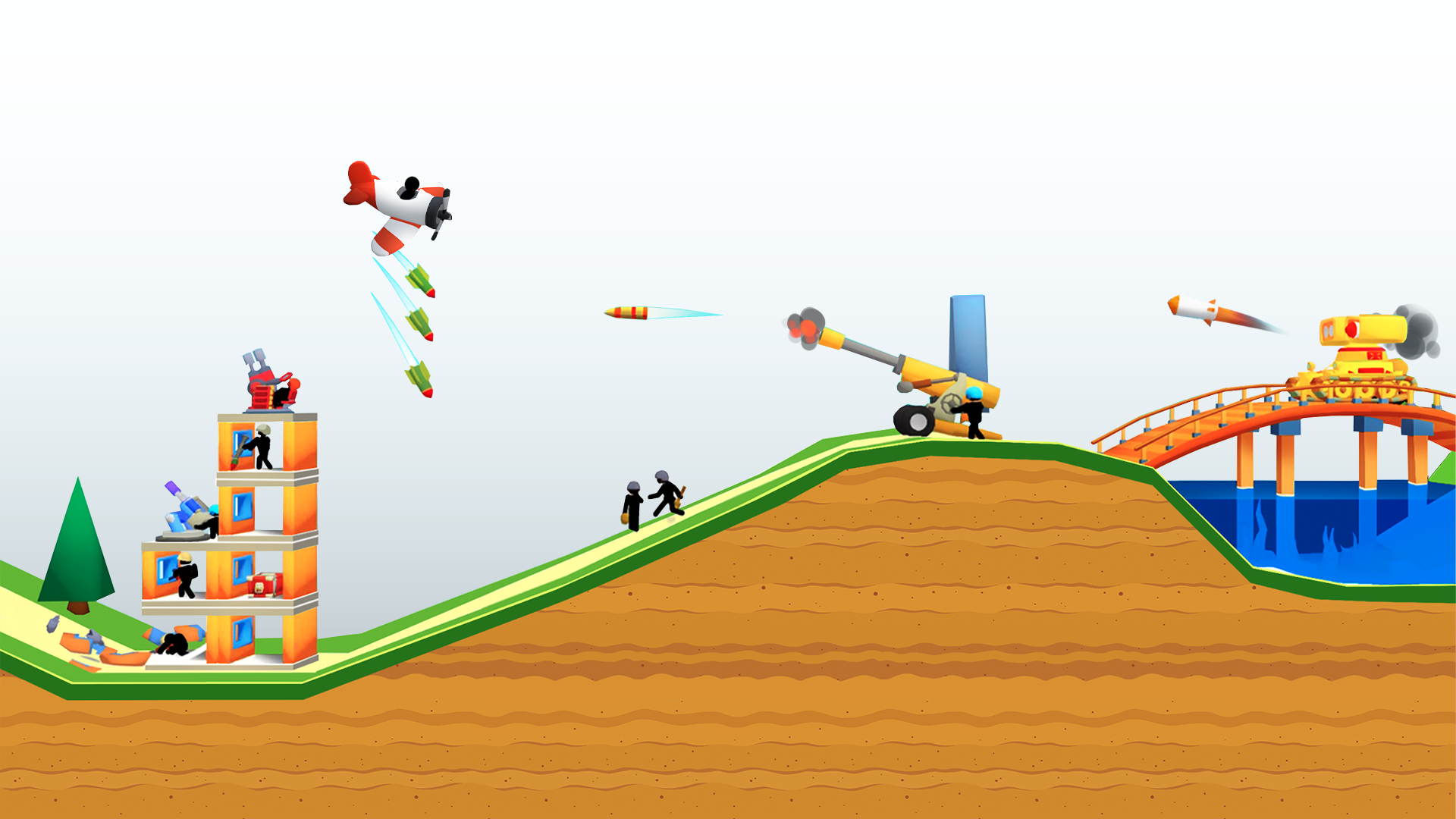 اسکرین شات 2 بازی The Planes: sky bomber