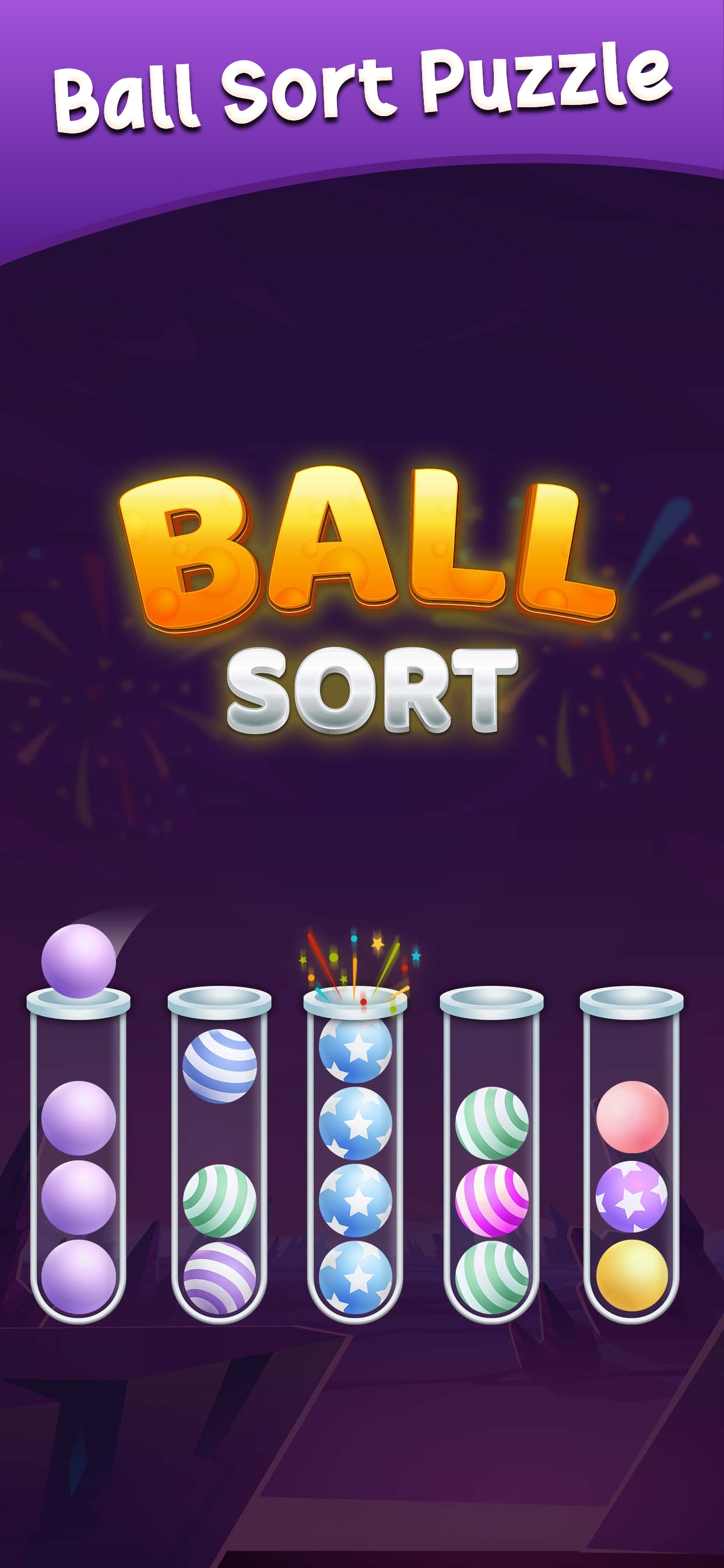 اسکرین شات 1 بازی Ball Sort: Color Sorting Games