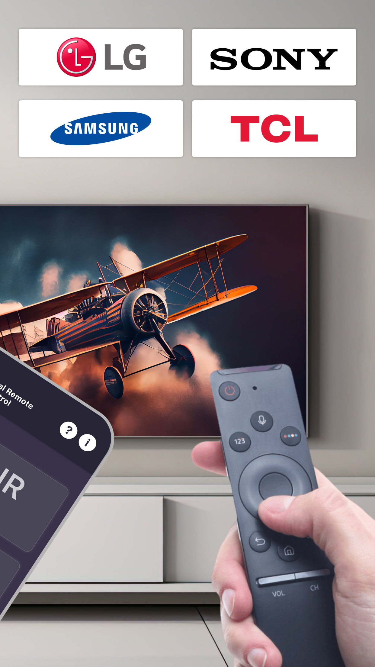 اسکرین شات 2 برنامه Universal TV Remote Control