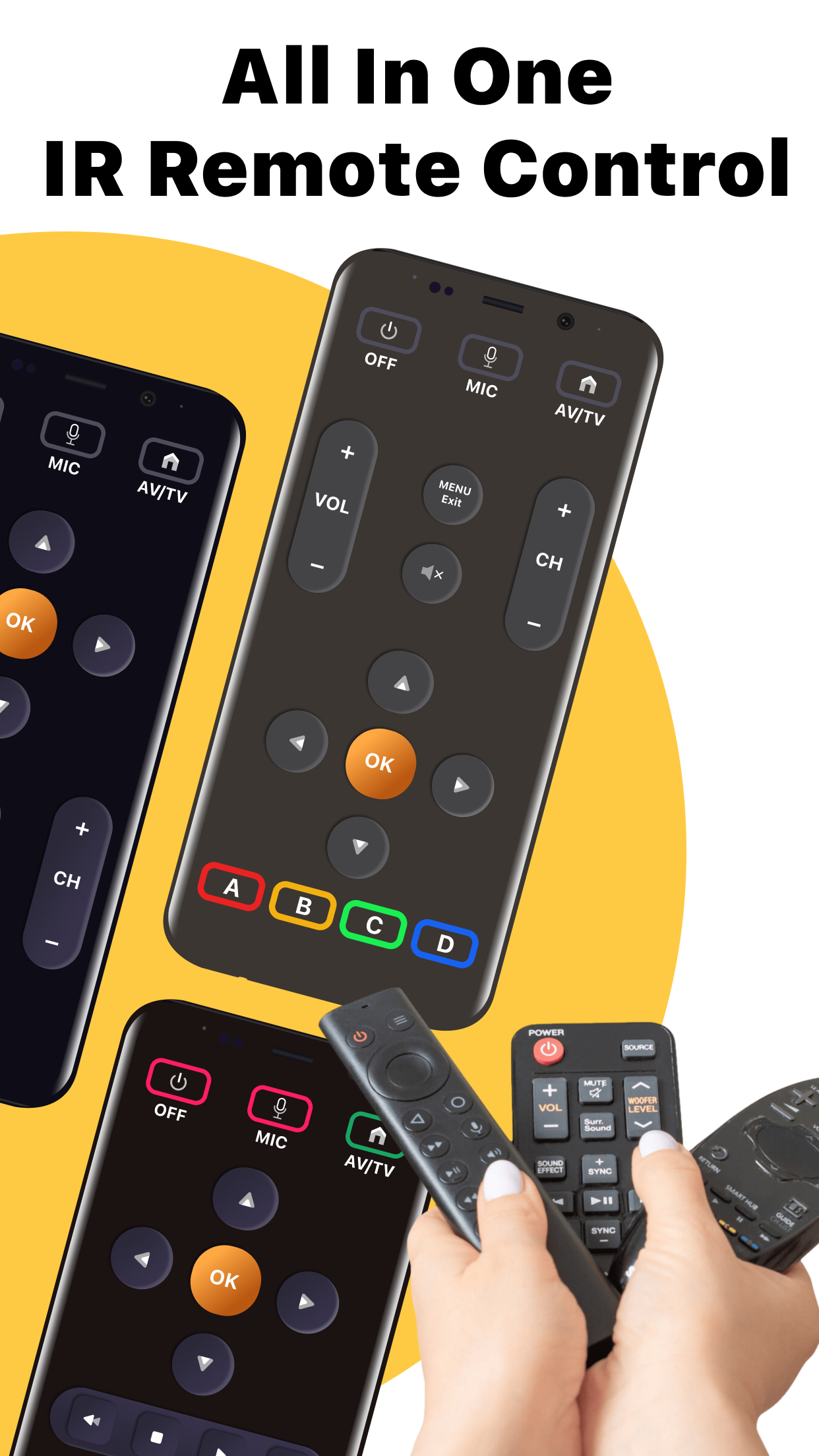 اسکرین شات 4 برنامه Universal TV Remote Control