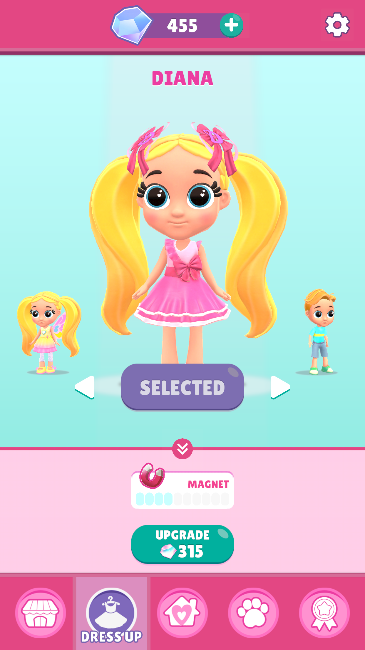 اسکرین شات 4 بازی Love Diana Pet Dash