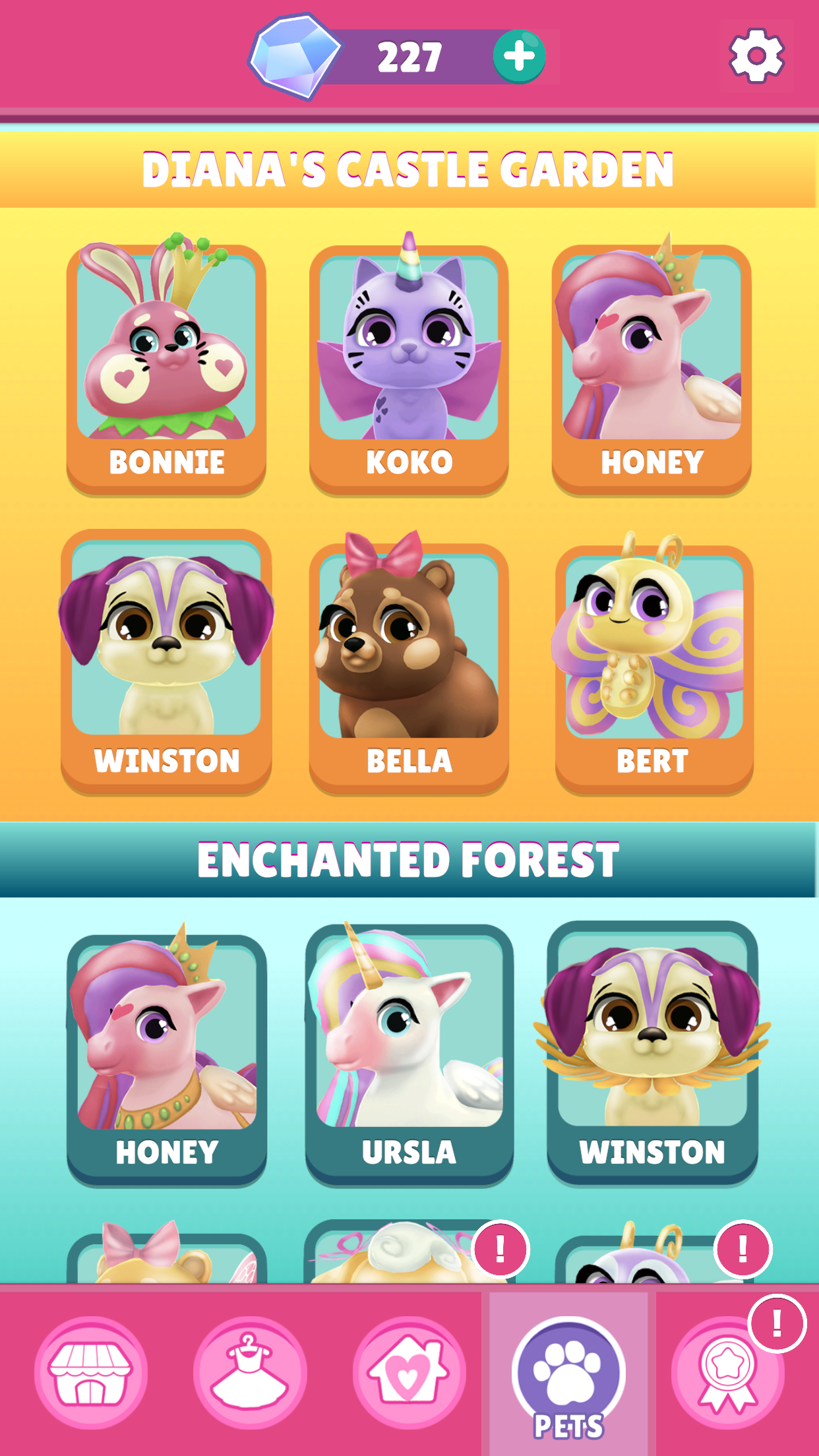 اسکرین شات 5 بازی Love Diana Pet Dash
