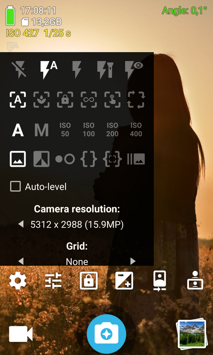 اسکرین شات 4 برنامه HedgeCam 2: Advanced Camera