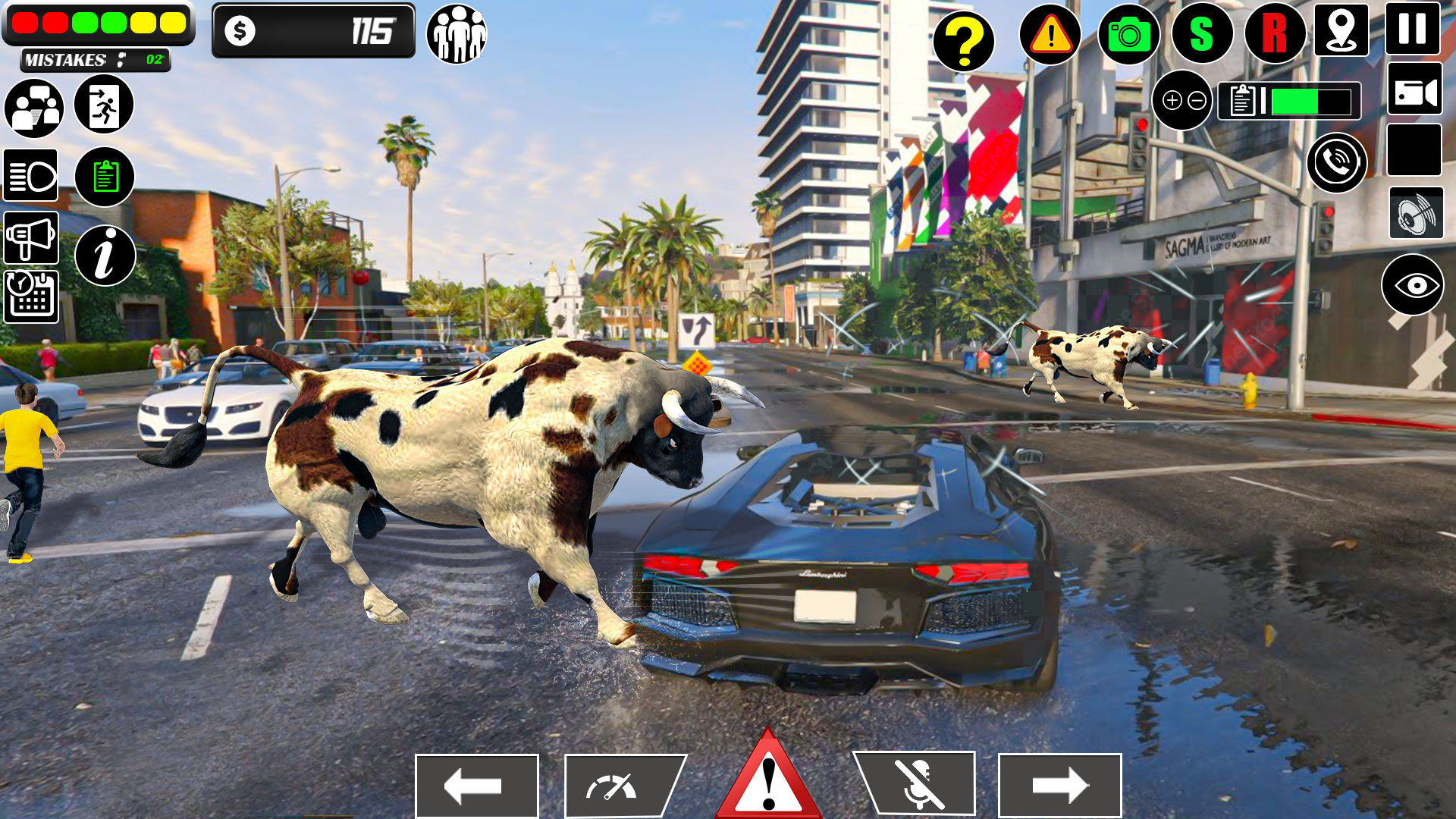 اسکرین شات 3 بازی Wild Battle Craft: Bull Fight