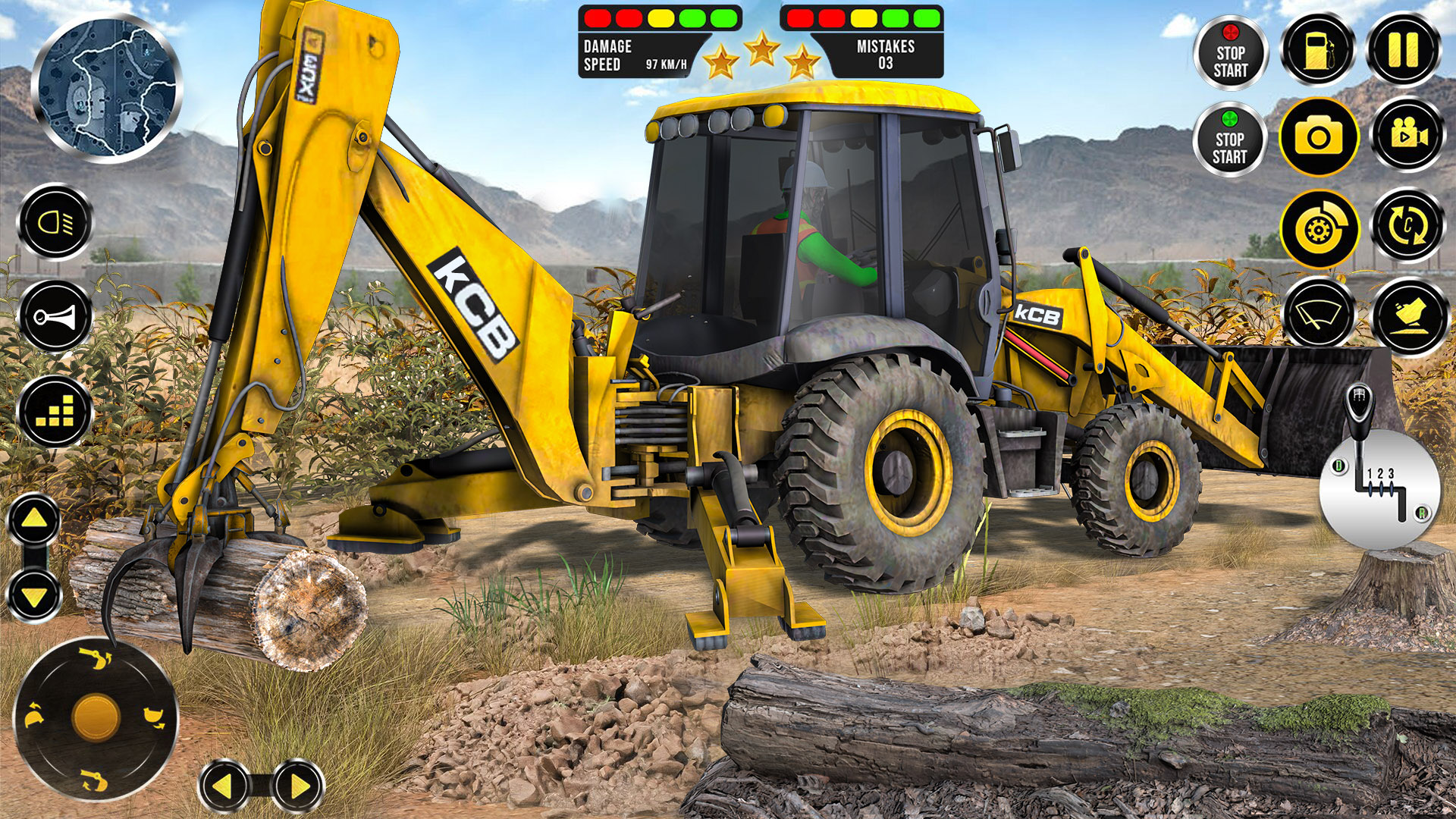 اسکرین شات 2 بازی Heavy Excavator JCB Games