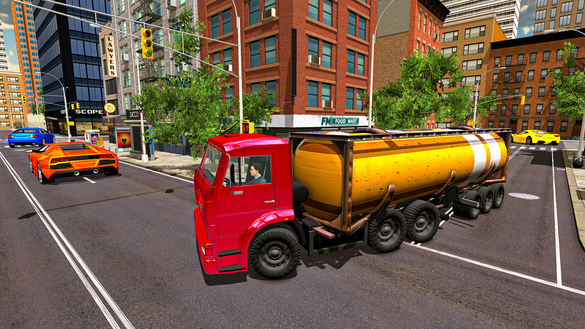 اسکرین شات 5 بازی Offroad Oil Truck 3d Simulator