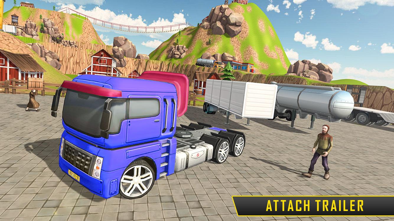 اسکرین شات 4 بازی Offroad Oil Truck 3d Simulator