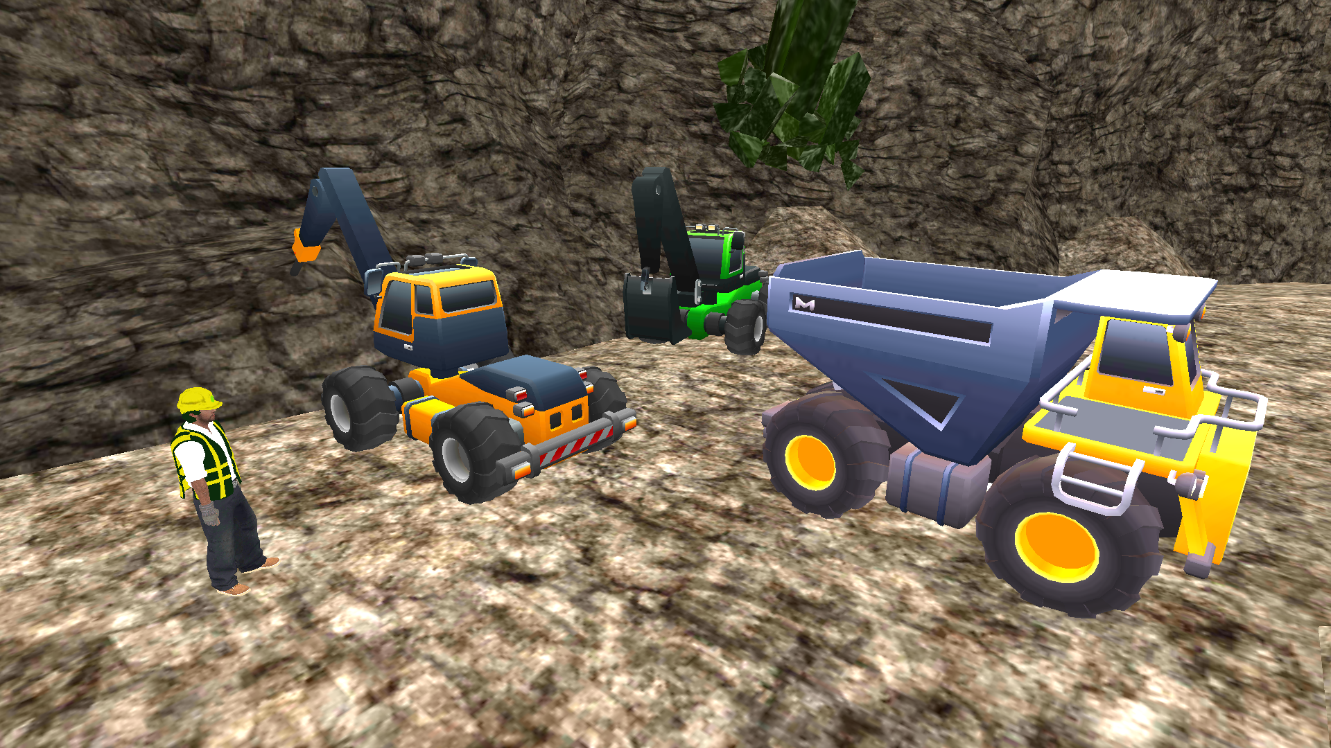 اسکرین شات 2 بازی Uphill Tunnel Excavator Game