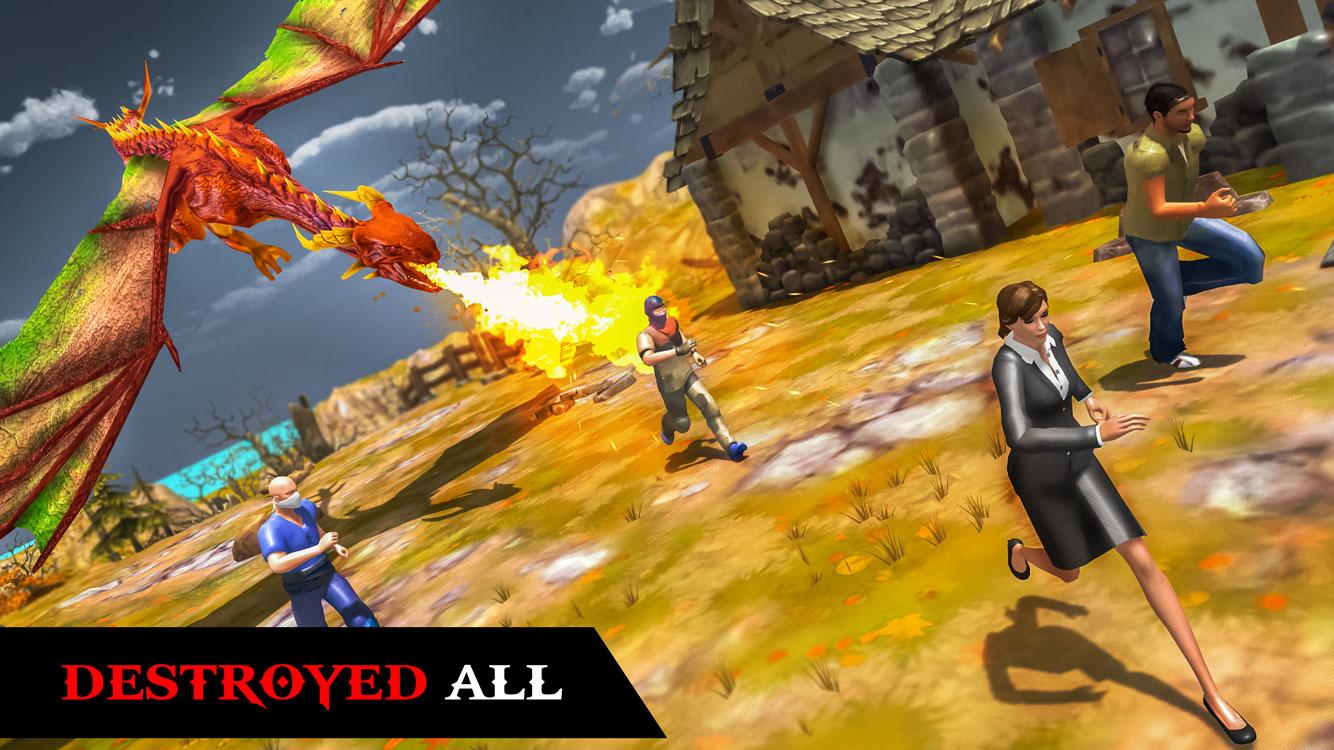 اسکرین شات 3 بازی Wild Dragon Revenge Simulator