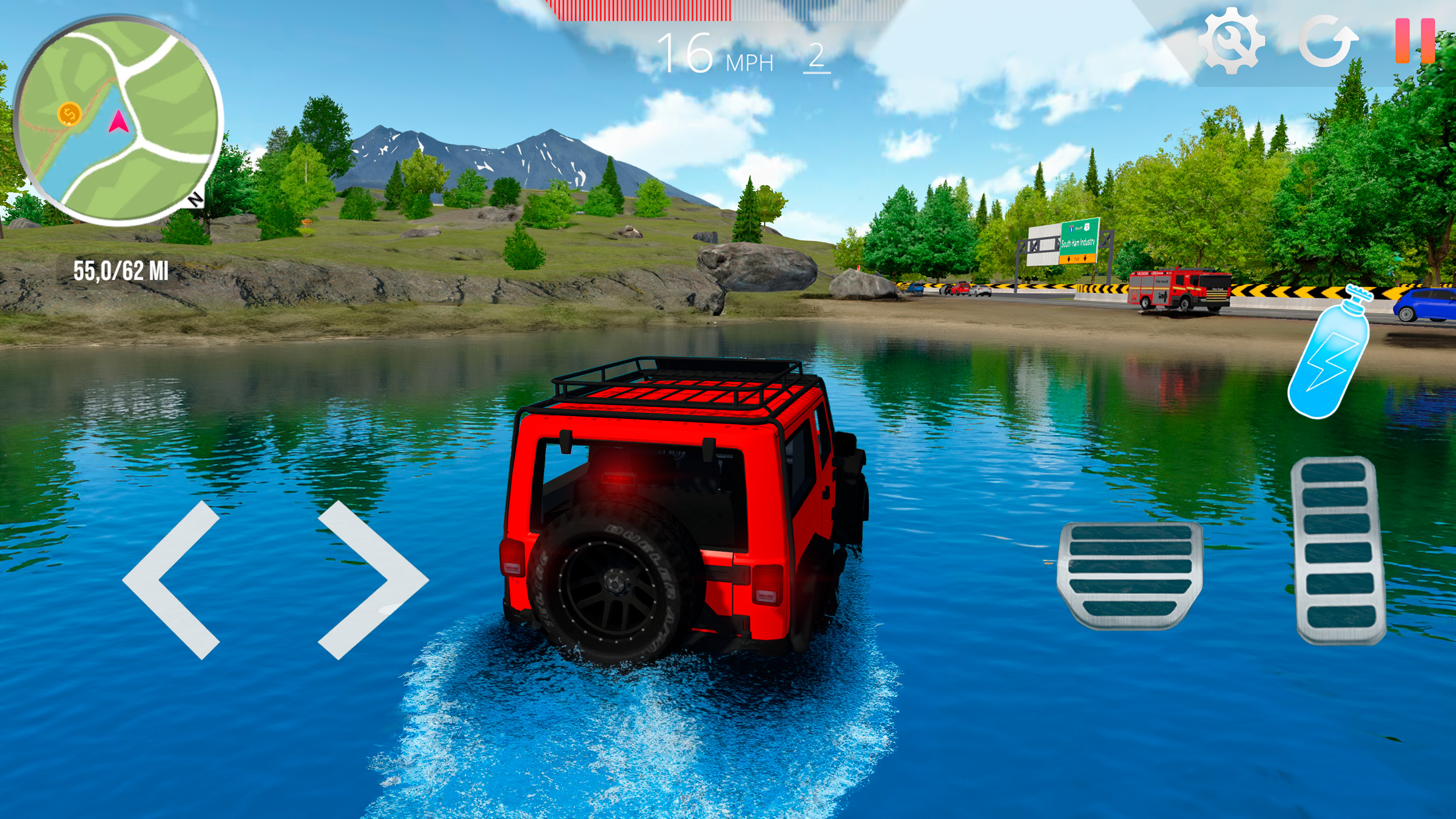 اسکرین شات 5 بازی Car Real Simulator