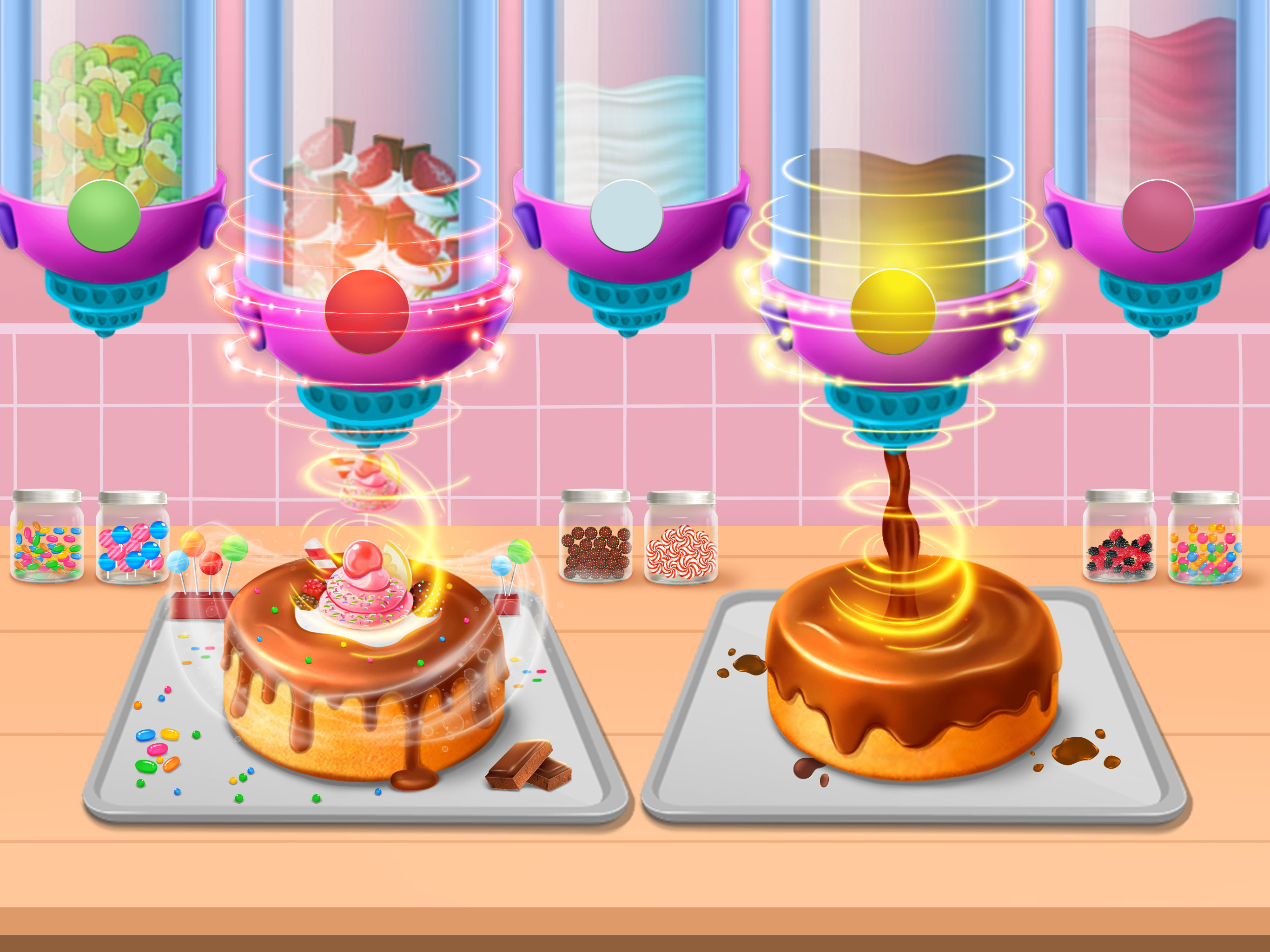 اسکرین شات 2 برنامه Cake Maker Baking Kitchen