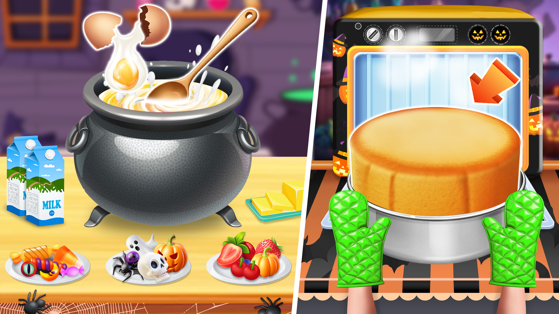اسکرین شات 3 بازی Cake Maker: DIY Cake Games
