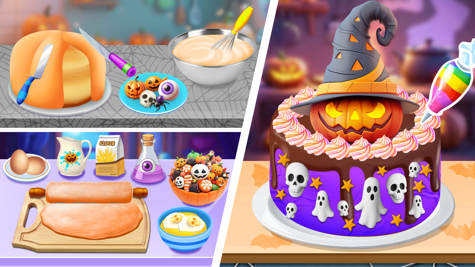 اسکرین شات 4 بازی Cake Maker: DIY Cake Games