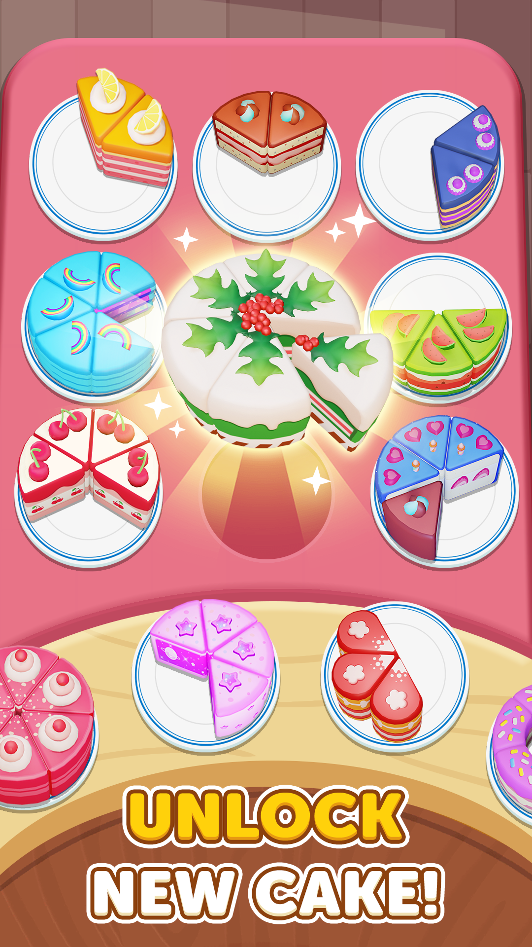 اسکرین شات 3 بازی Cake Sort 3D