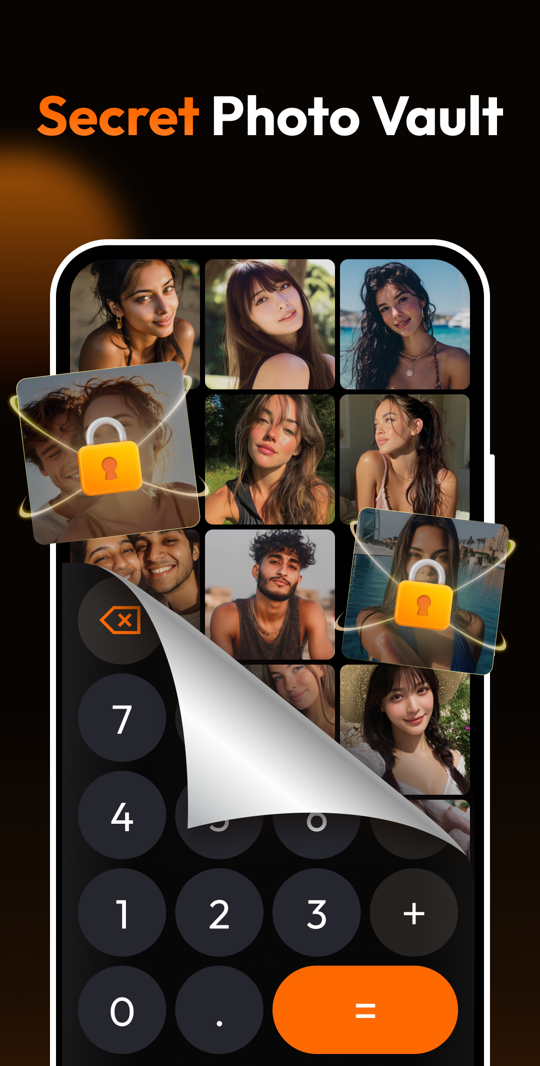 اسکرین شات 2 برنامه Calculator: App Hider & Locker